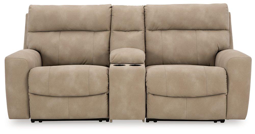 Next-Gen DuraPella Power Reclining Sectional Loveseat with Console - Image 27
