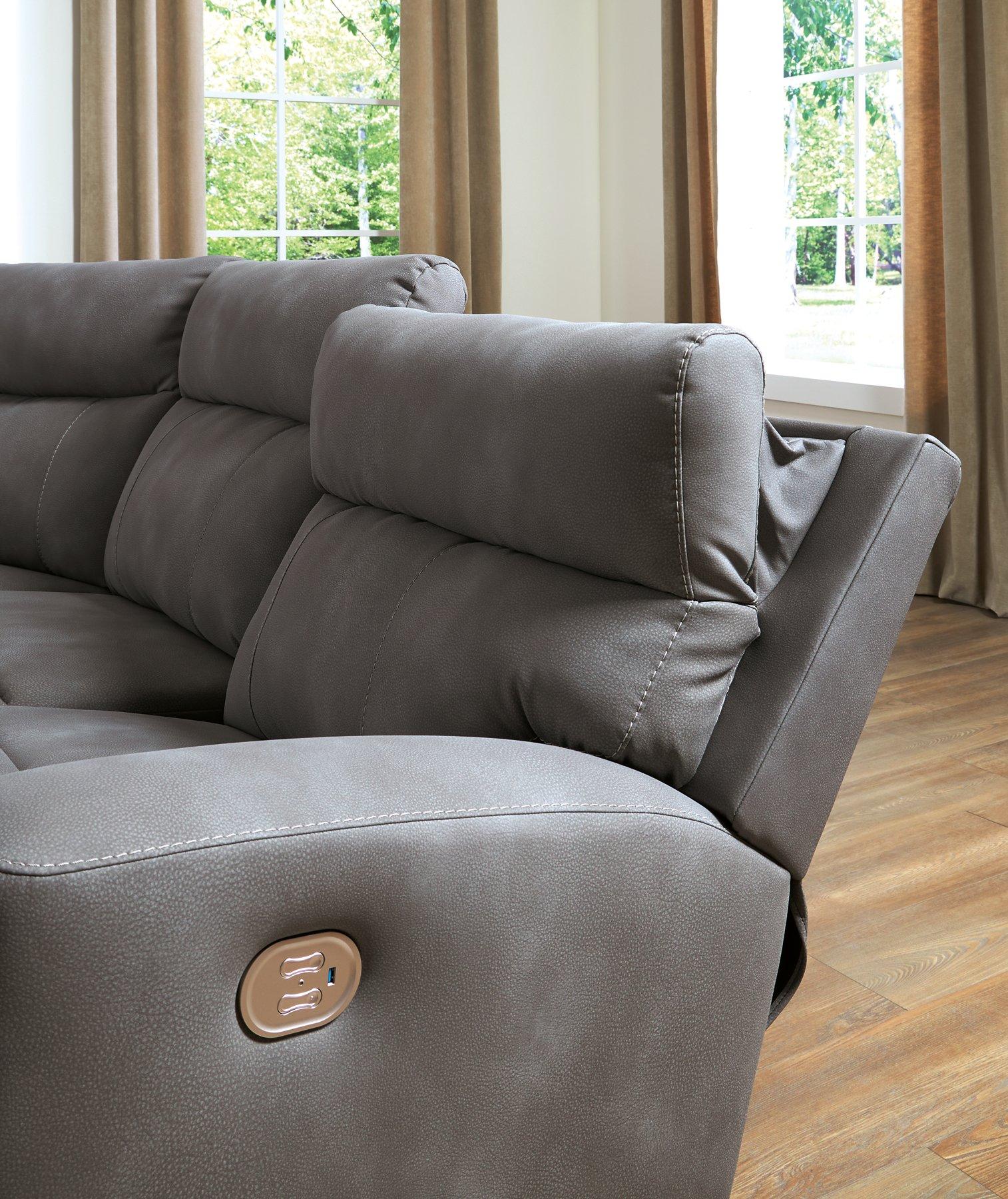 Next-Gen DuraPella Power Reclining Sectional Sofa - Image 5