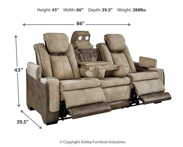 Next-Gen DuraPella Power Reclining Sofa - Image 17