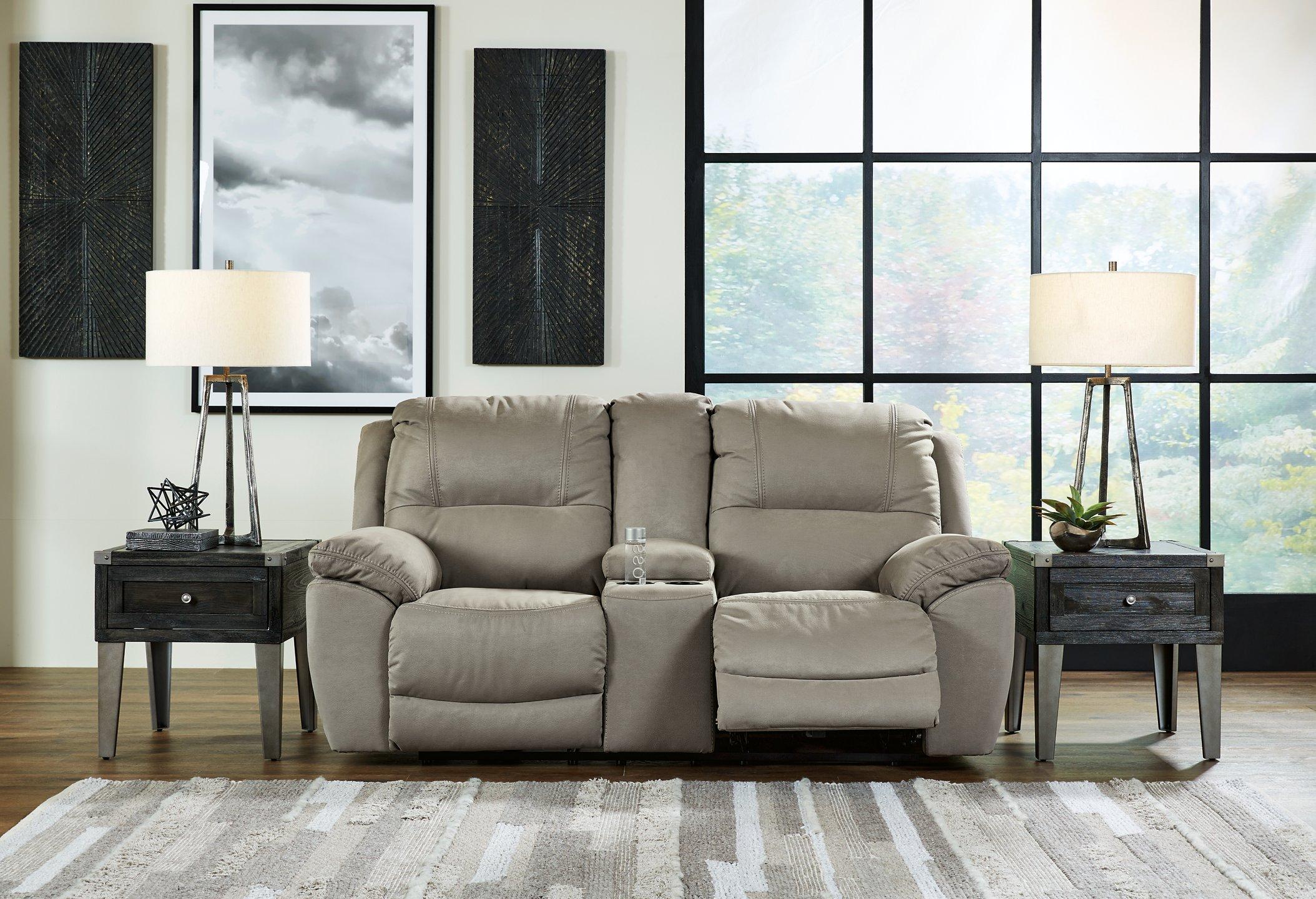 Next-Gen Gaucho Reclining Loveseat with Console - Image 2