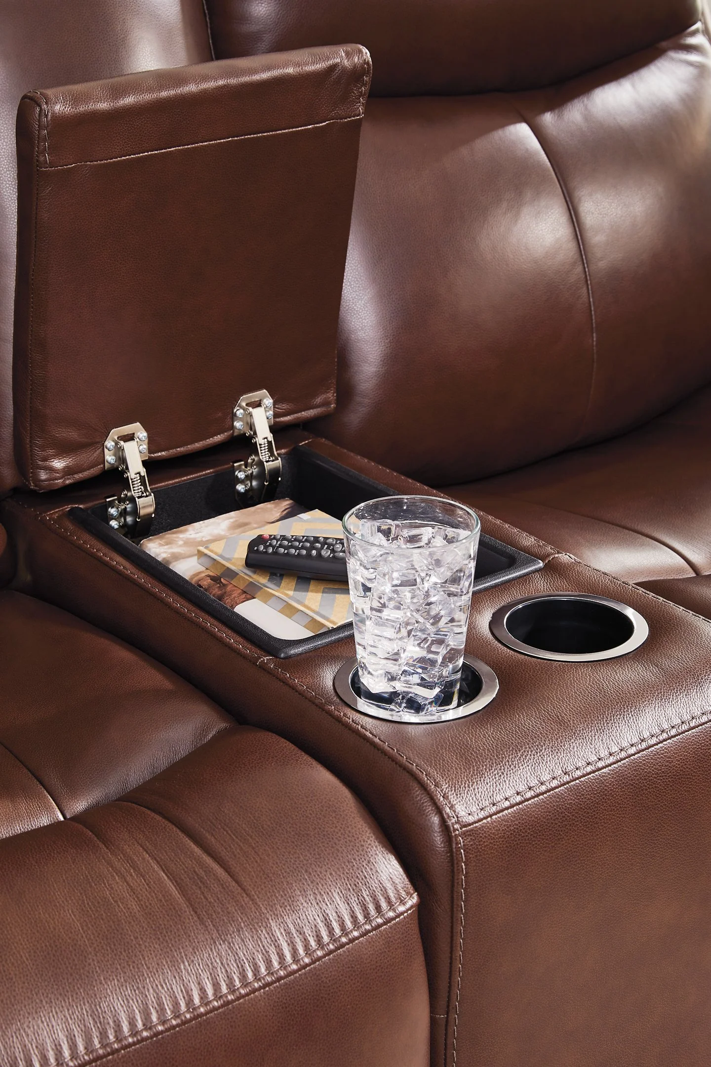 Next Move Power Reclining Loveseat with Console - Image 6