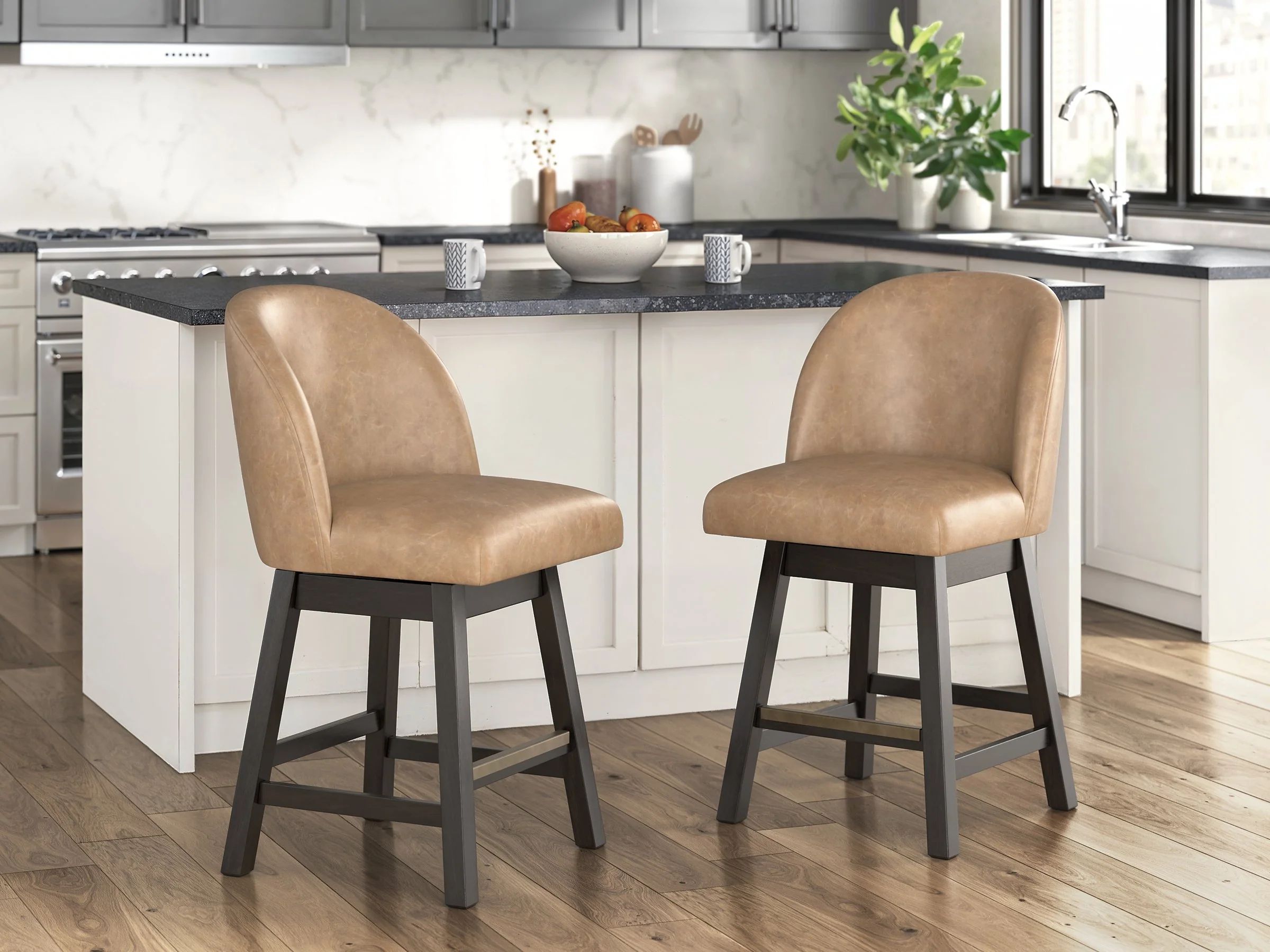 Neymorton Counter Height Barstool (Set of 2) - Image 2
