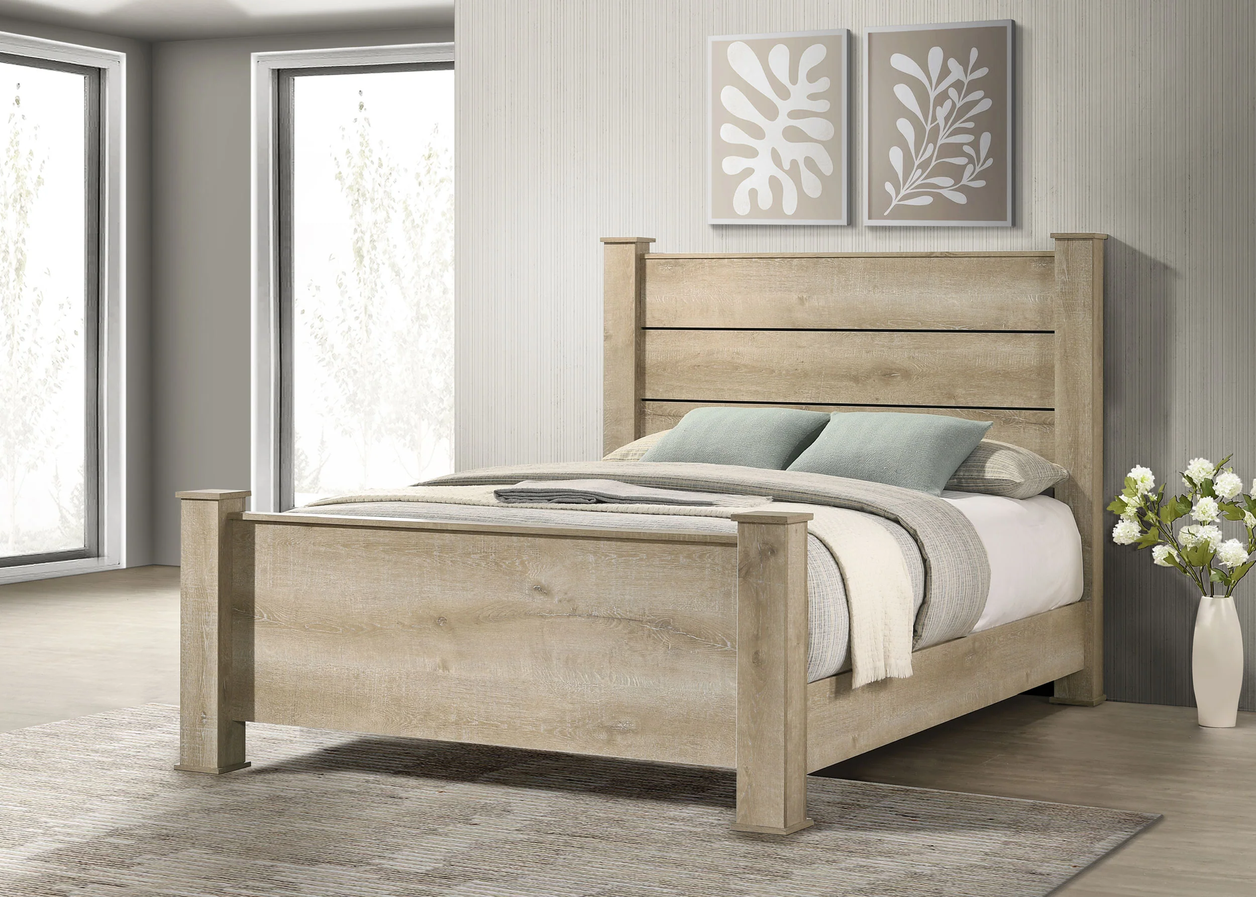 Oakglen Panel Bed - Image 2
