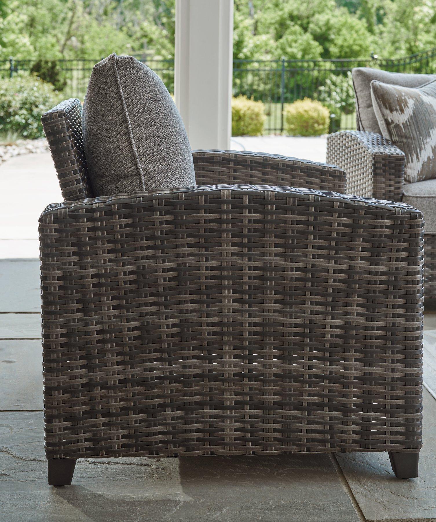 Oasis Court Outdoor Sofa/Chairs/Table Set (Set of 4) - Image 10