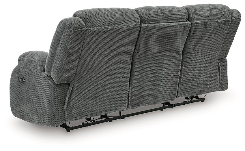 Observation Power Reclining Sofa with Drop Down Table - Image 6
