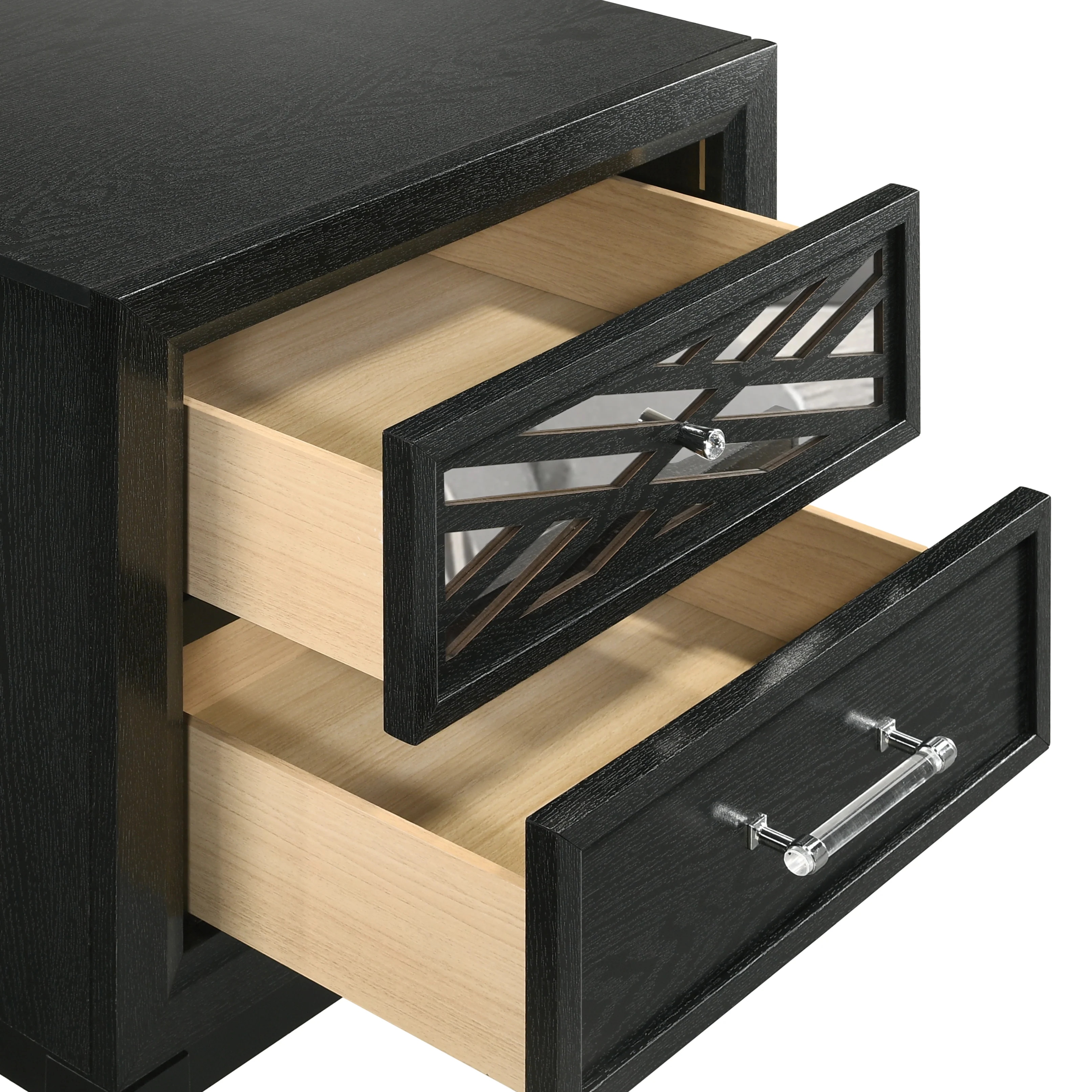 Obsidian Nightstand-Black - Image 4