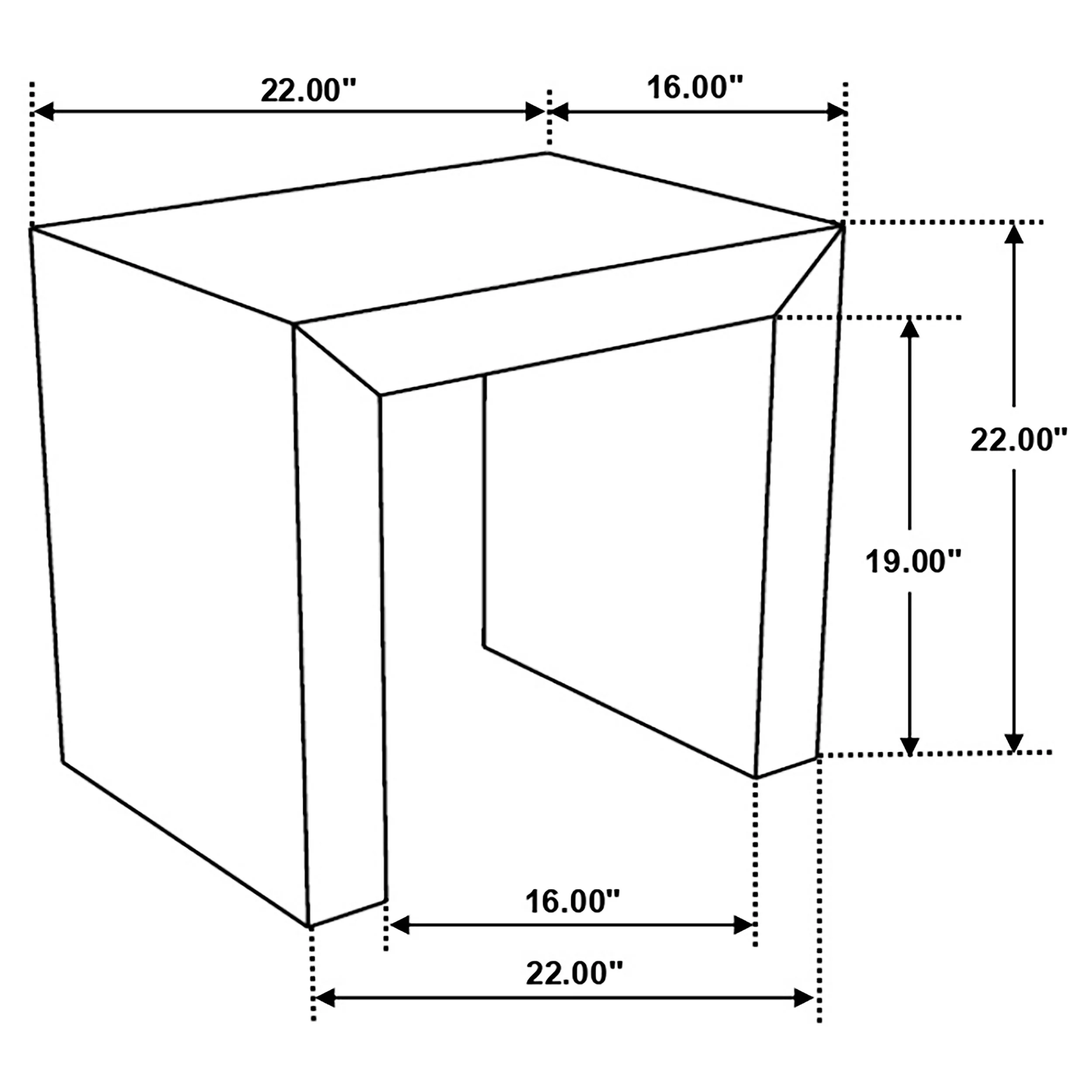 Odilia End Table - Image 7