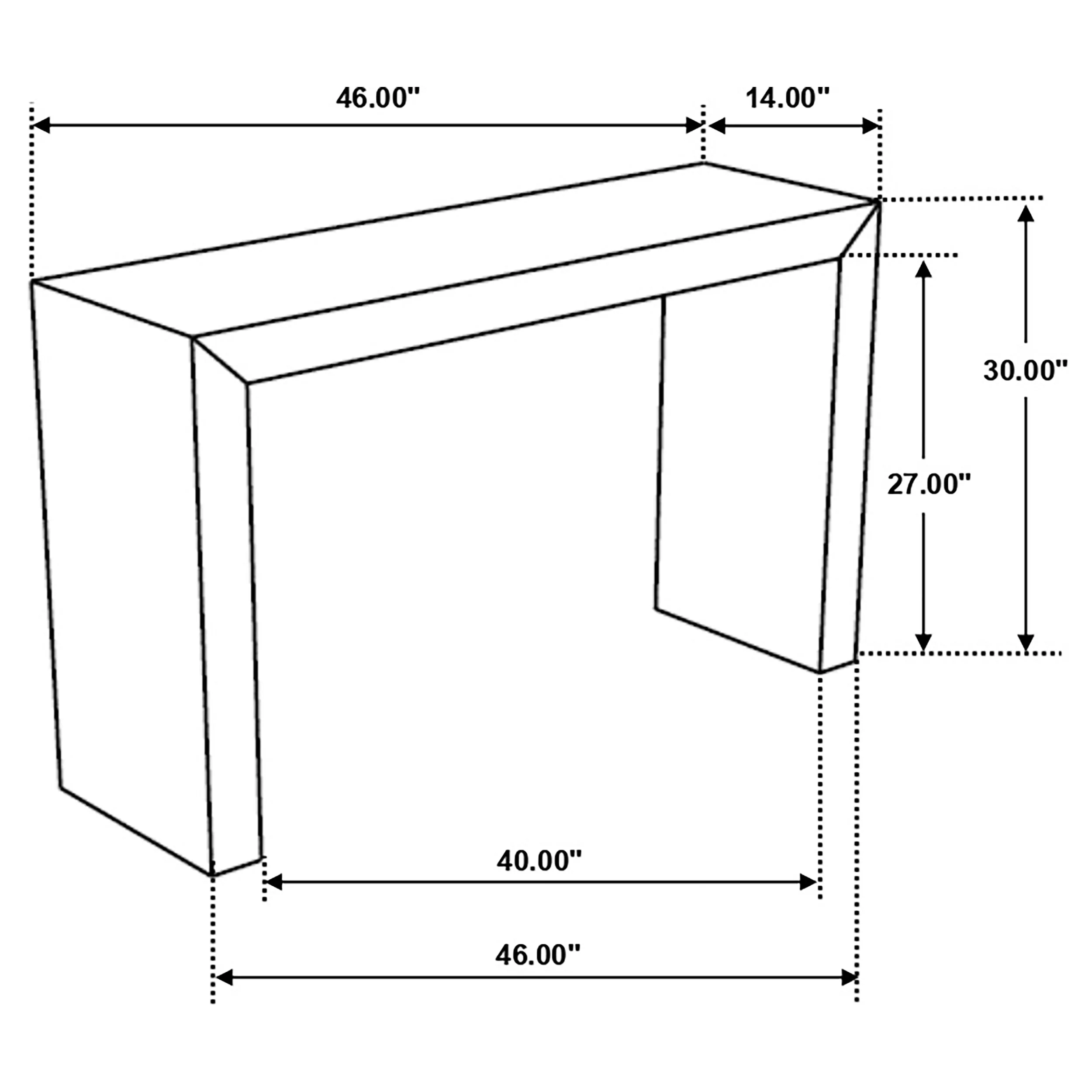 Odilia Console Table - Image 7