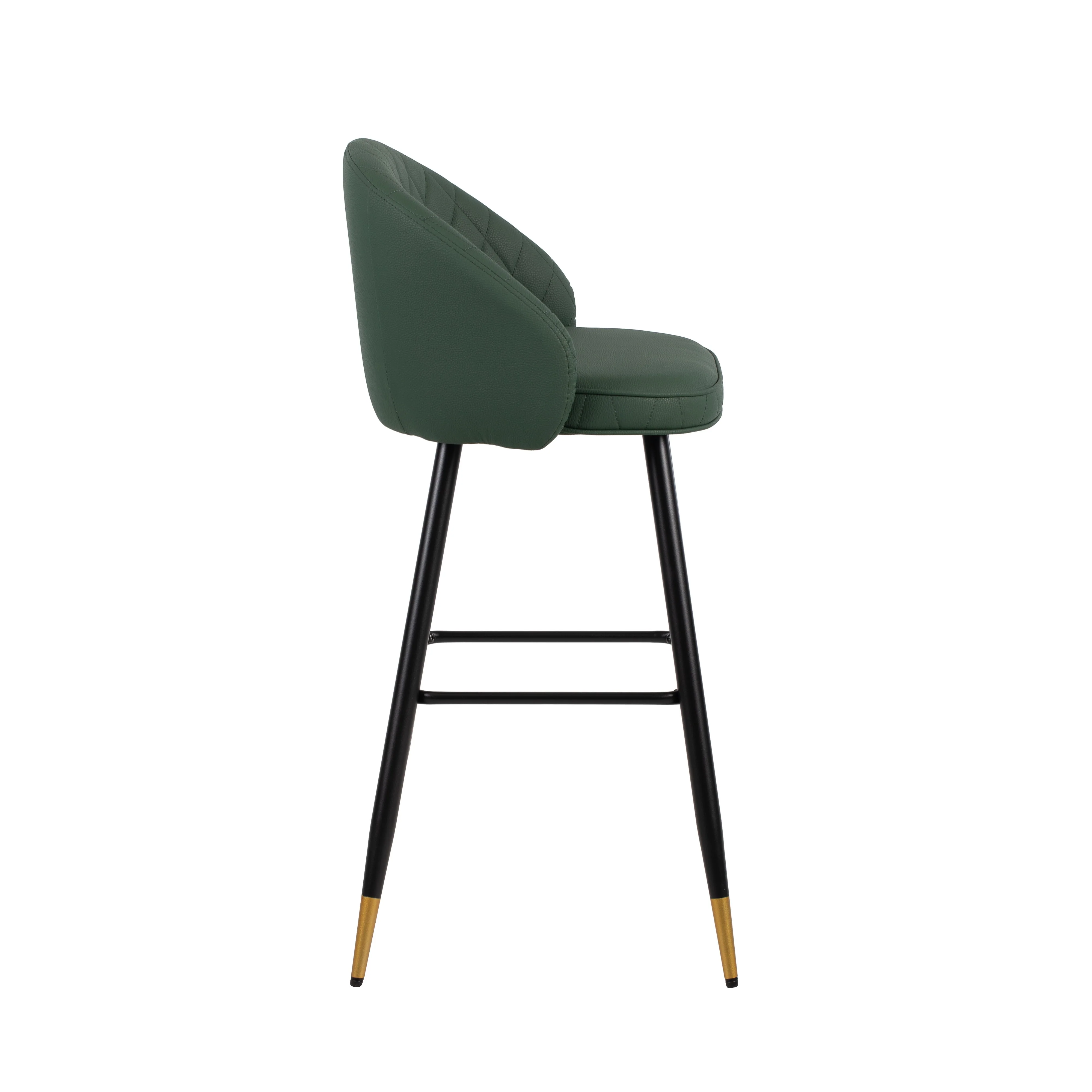 Oliver Green Vegan Leather Bar Chair (2 Per Carton) - Image 3