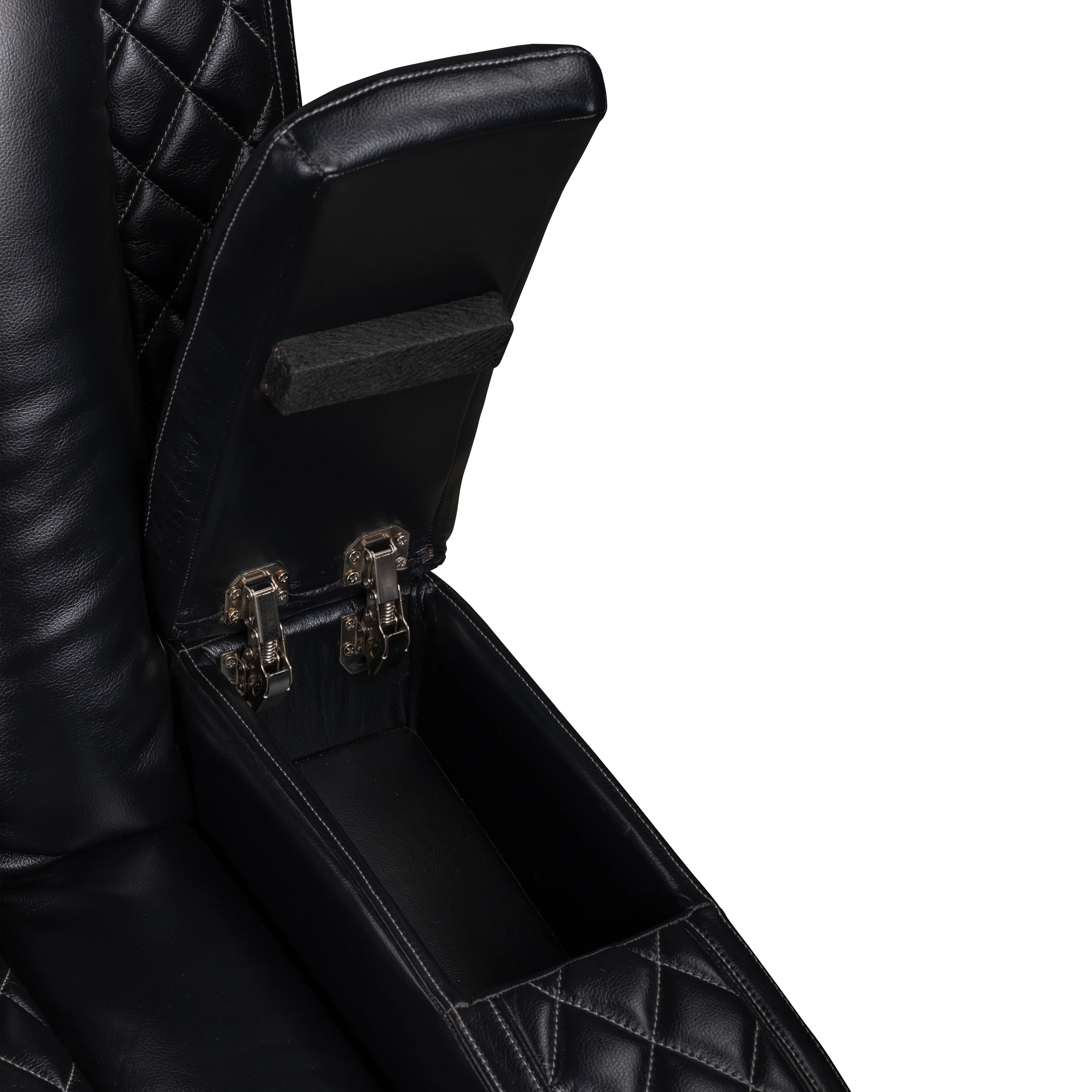Orion Ii Raf Console Loveseat W/ Pwr Fr & Hr-Black - Image 5