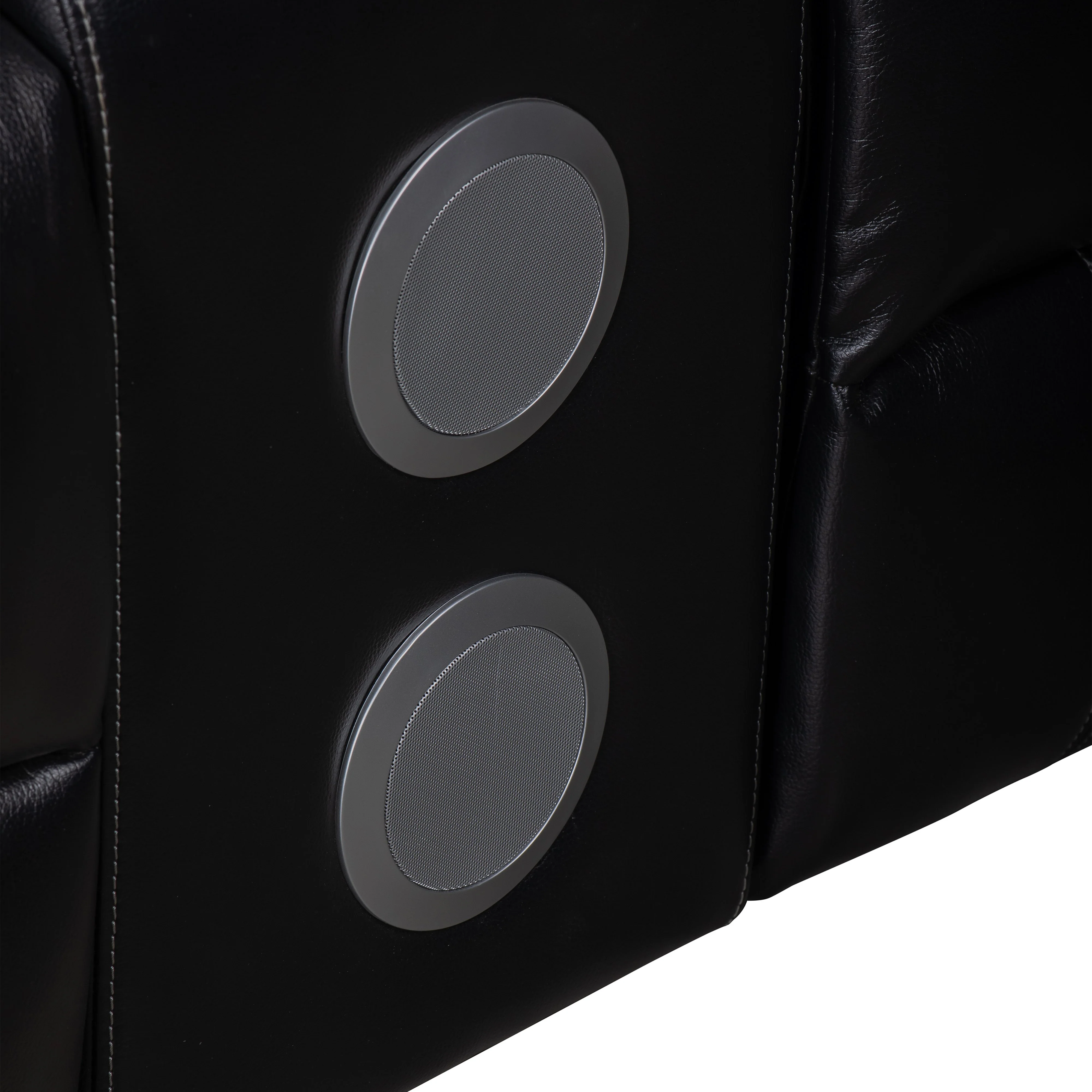 Orion Ii Raf Console Loveseat W/ Pwr Fr & Hr-Black - Image 8
