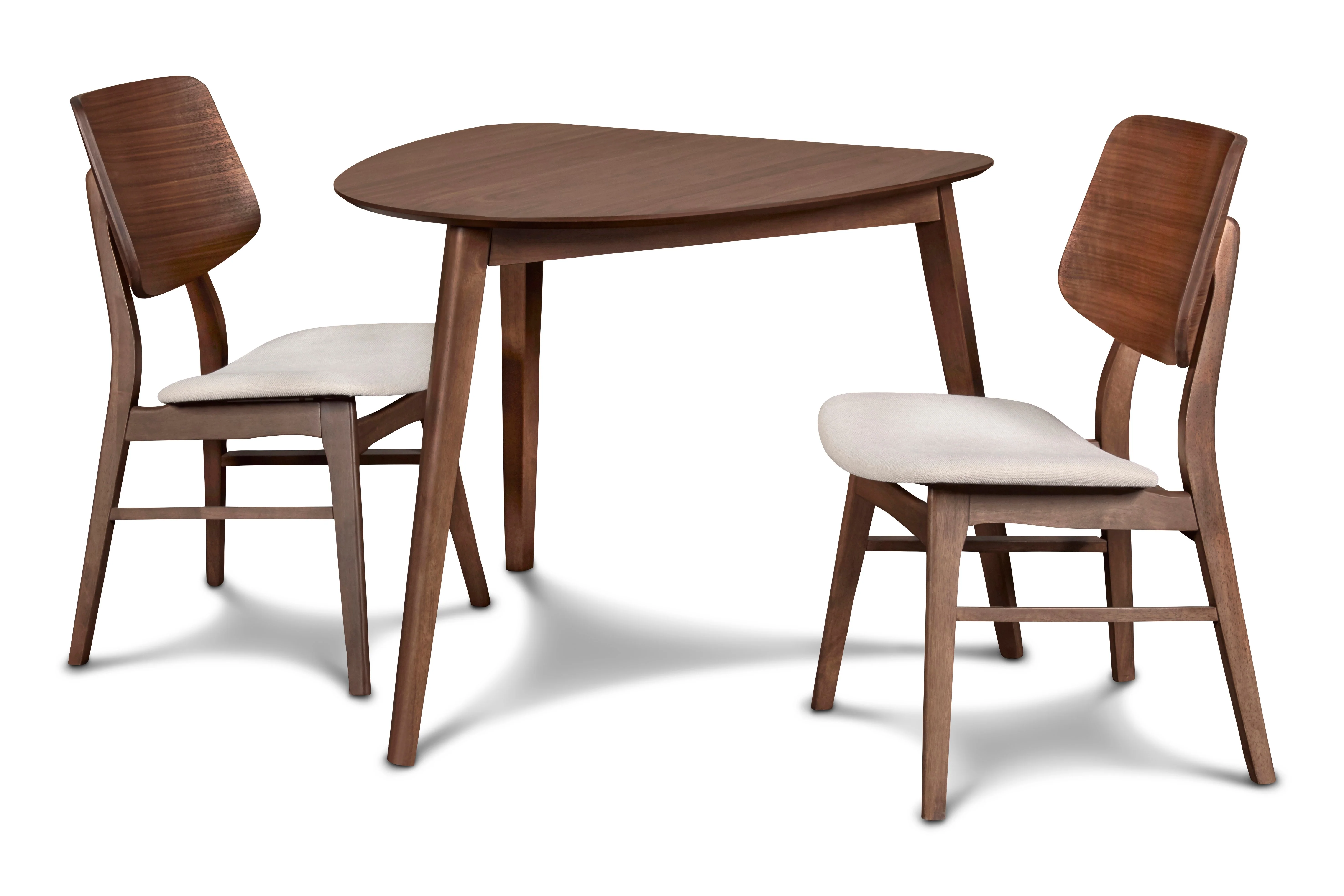 Oscar Corner Table-Walnut - Image 6