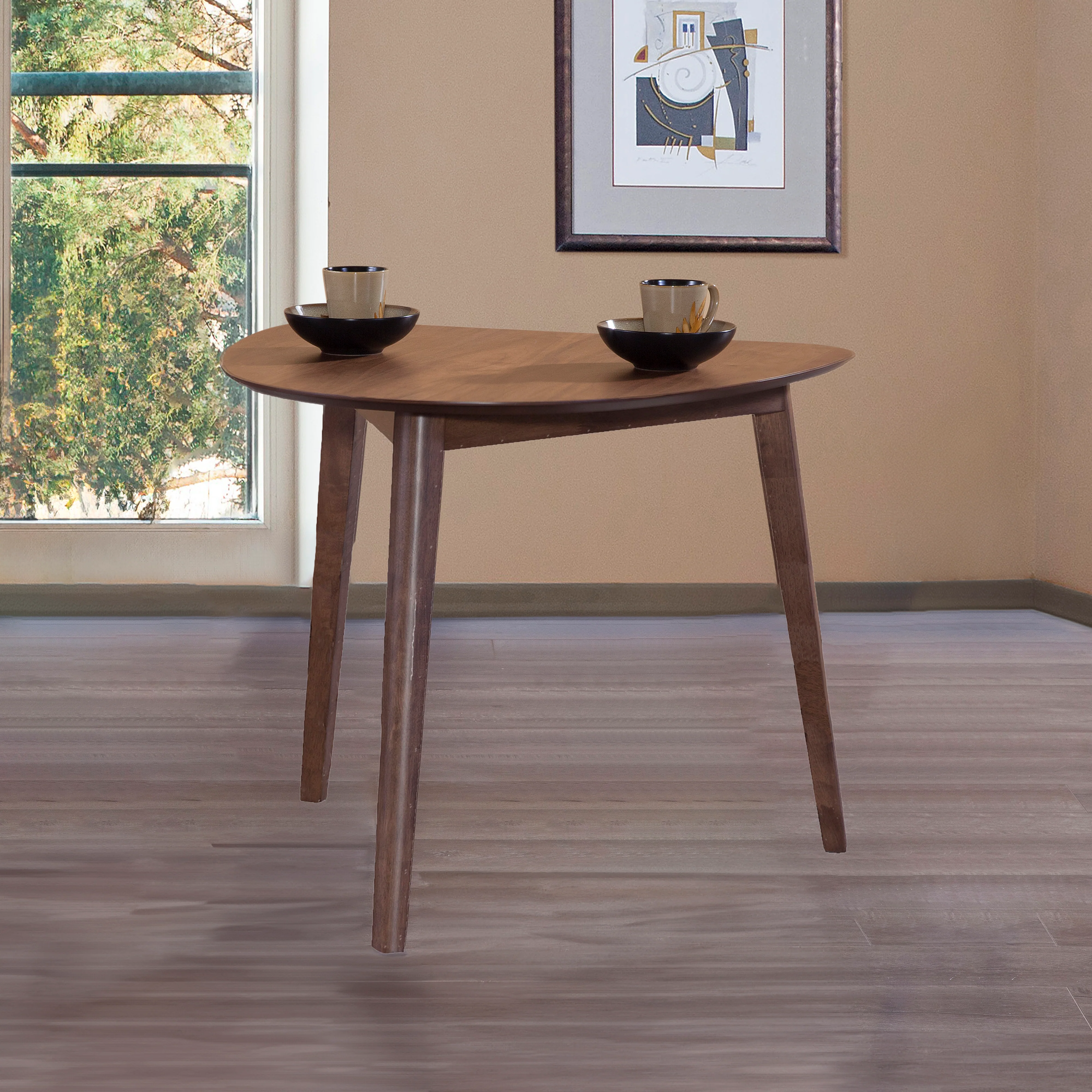Oscar Corner Table-Walnut - Image 8