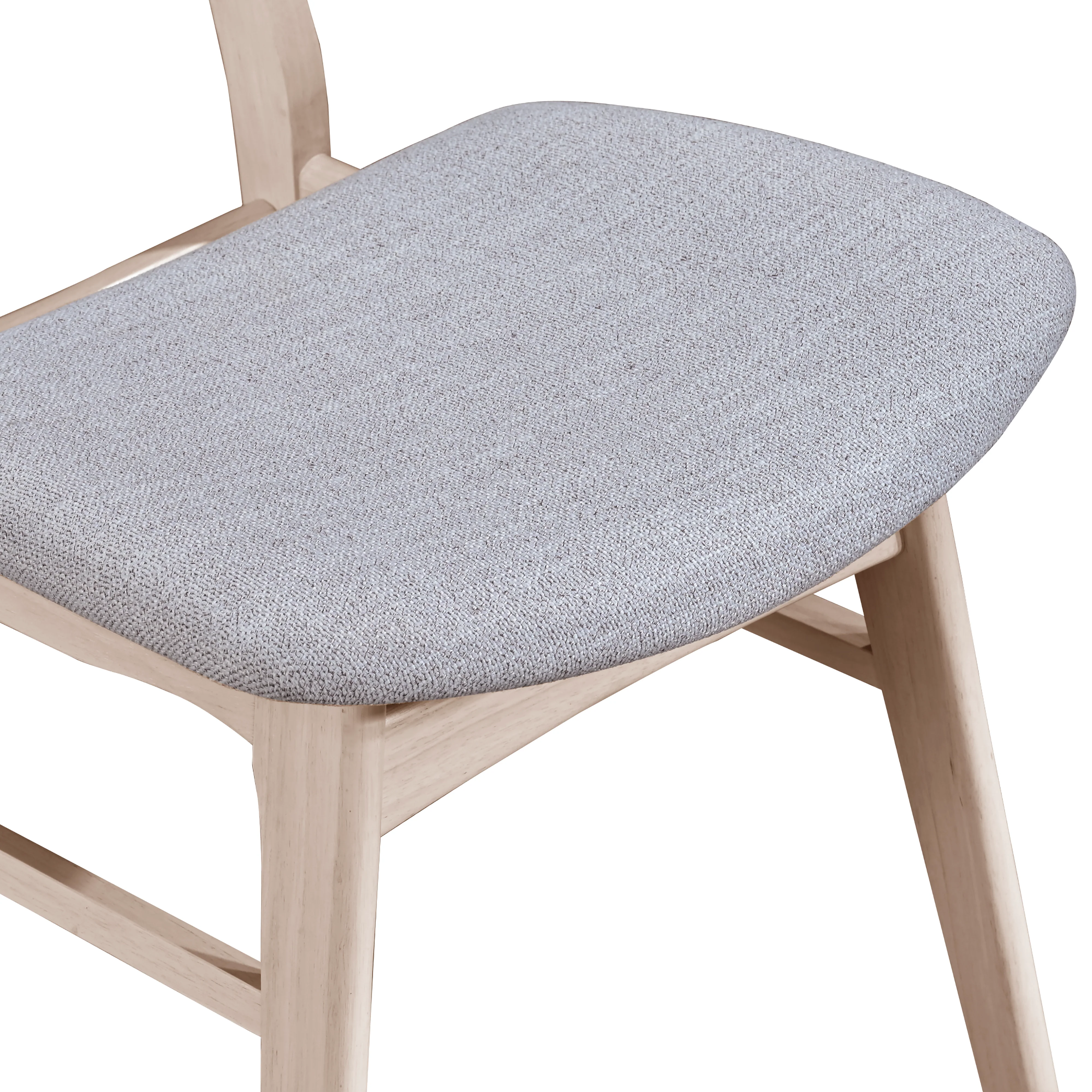 Oscar Wood Back Chair-White Ash - Image 5