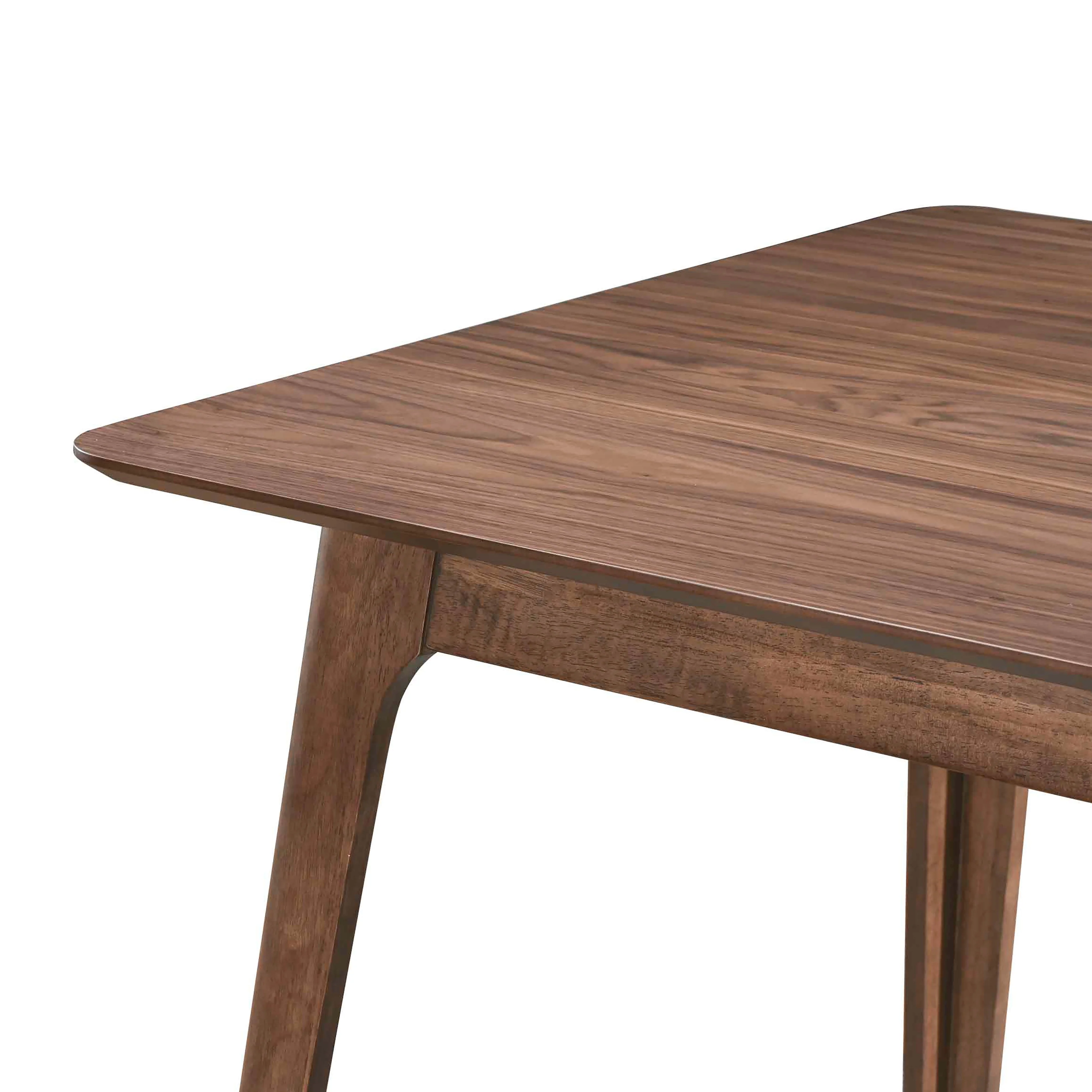 Oscar Wood Counter Height Table-Walnut - Image 5