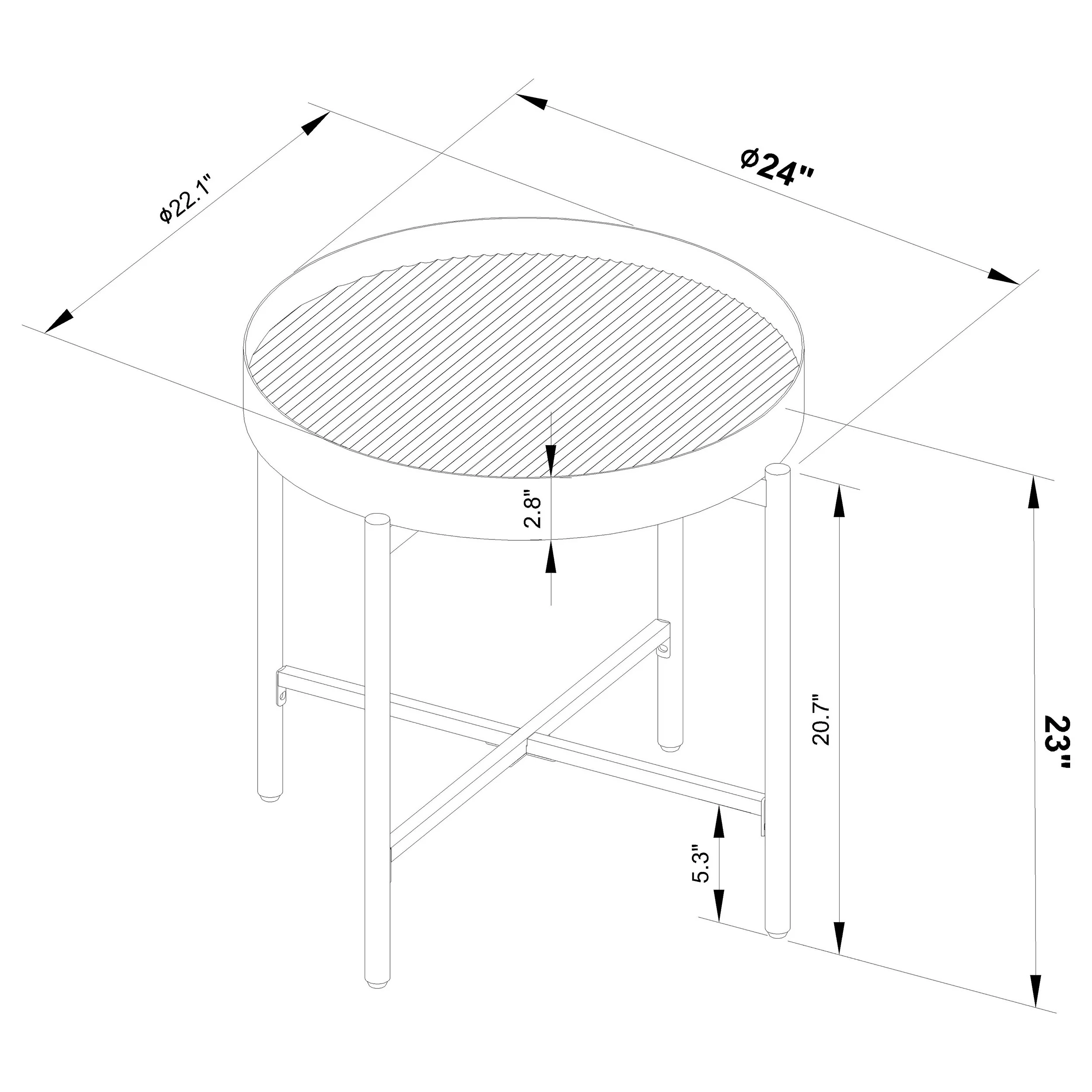 Ozella Coffee Table Set - Image 14
