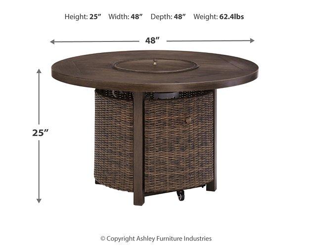 Paradise Trail Fire Pit Table - Image 6
