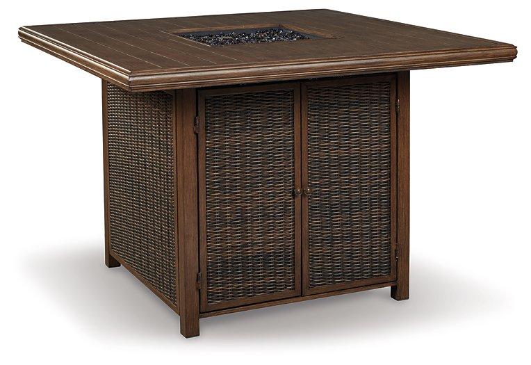Paradise Trail Outdoor Bar Table Set - Image 9