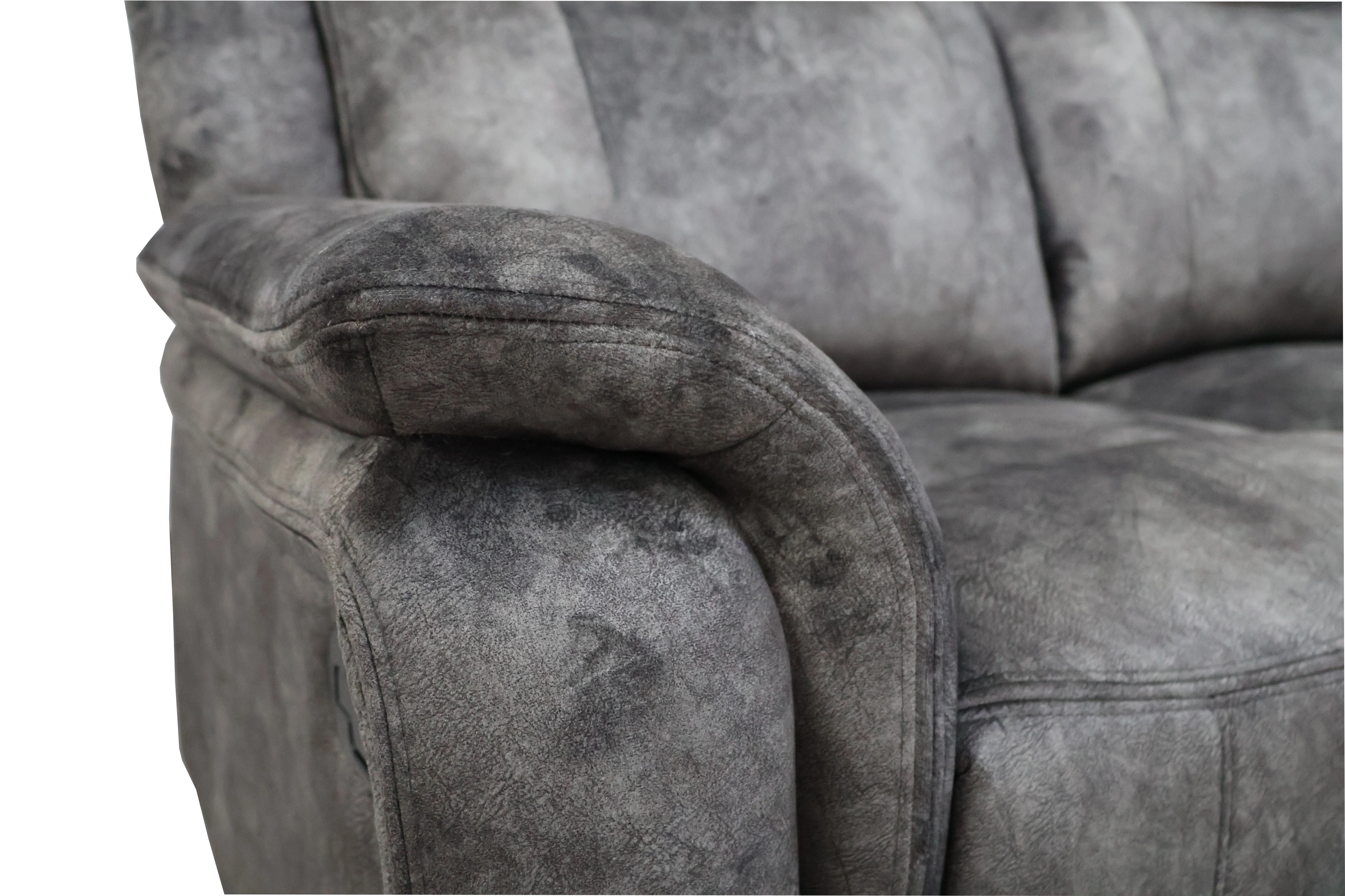 Park City Sofa W/Dual Recliner-Slate - Image 5