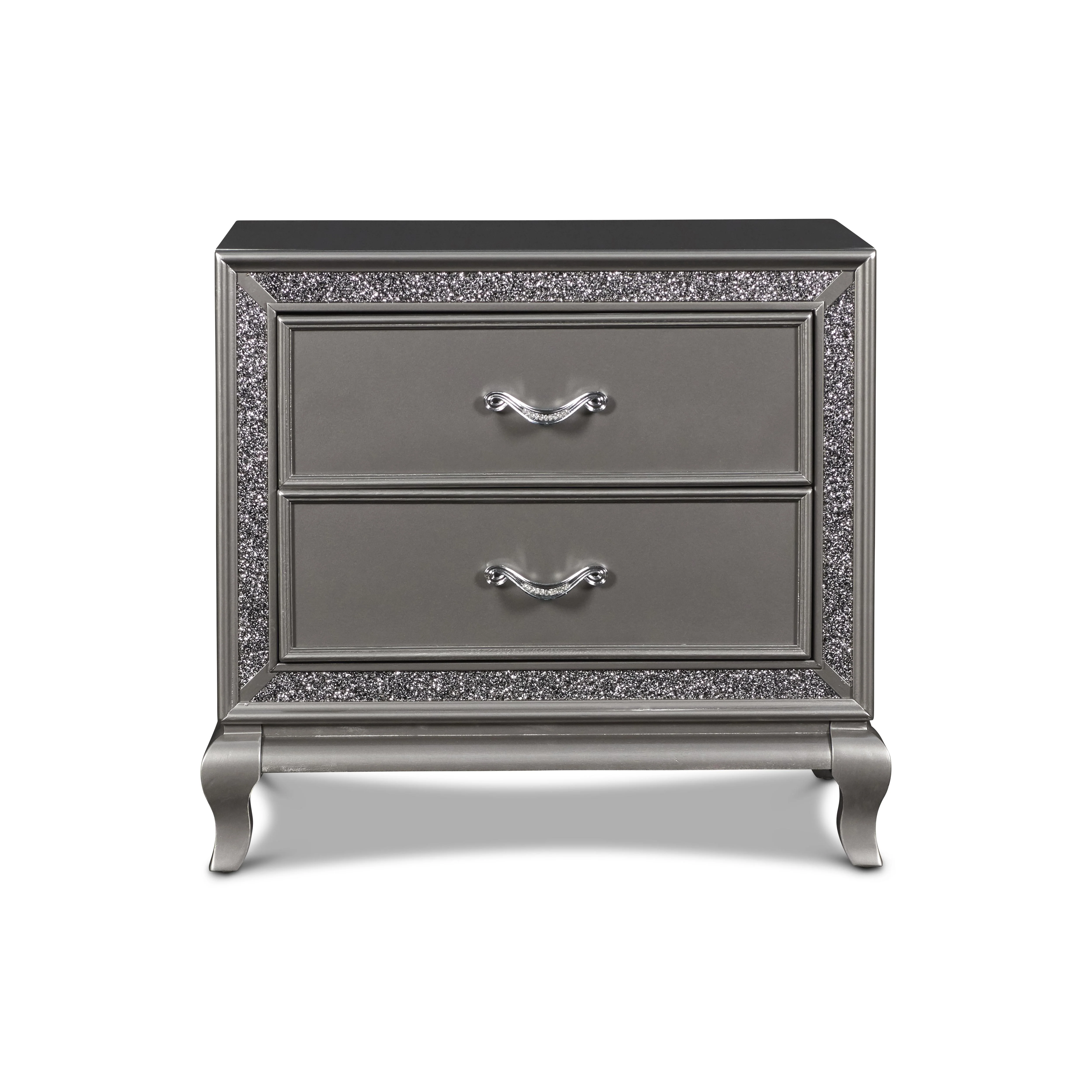 PARK IMPERIAL NIGHTSTAND-PEWTER - Image 2