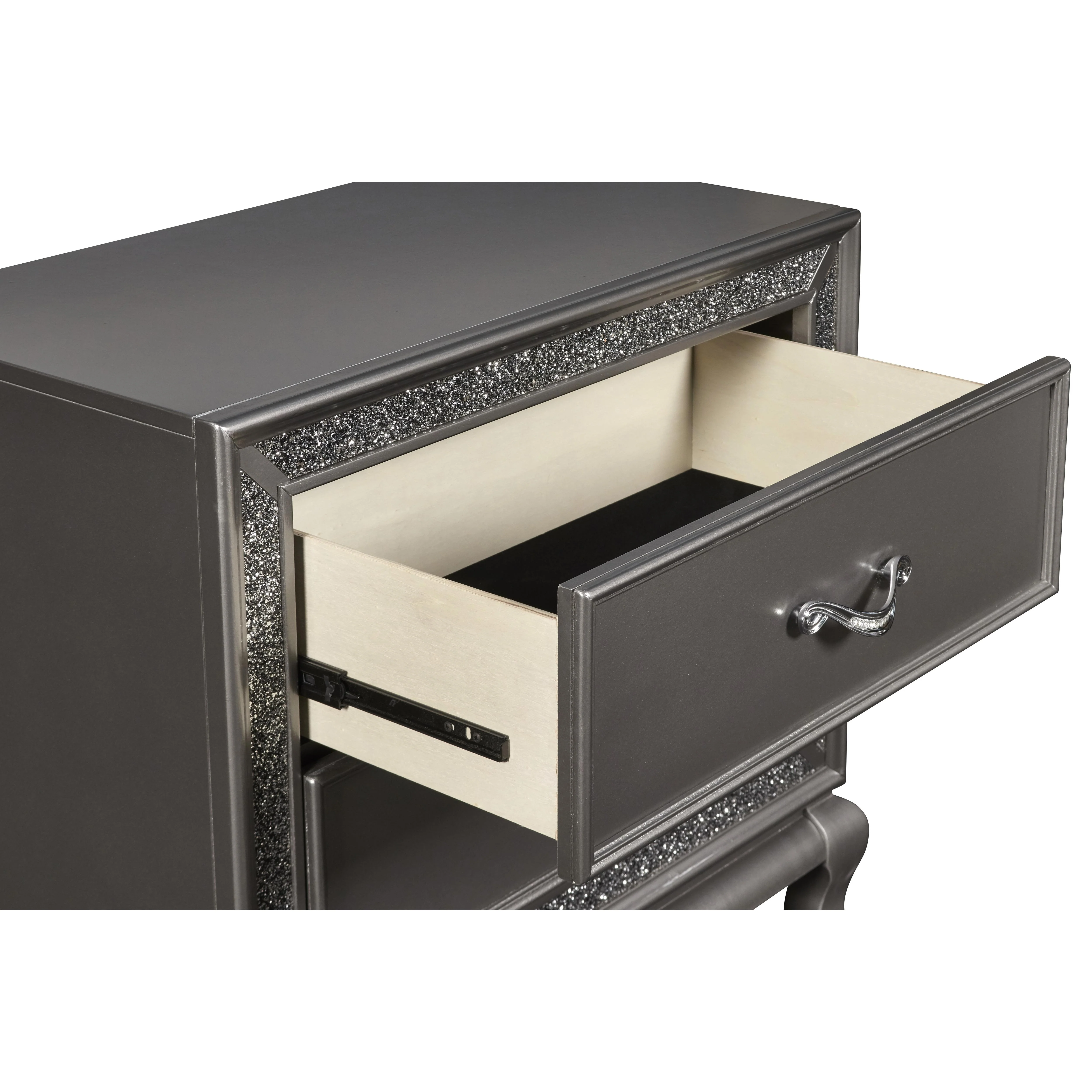 PARK IMPERIAL NIGHTSTAND-PEWTER - Image 4
