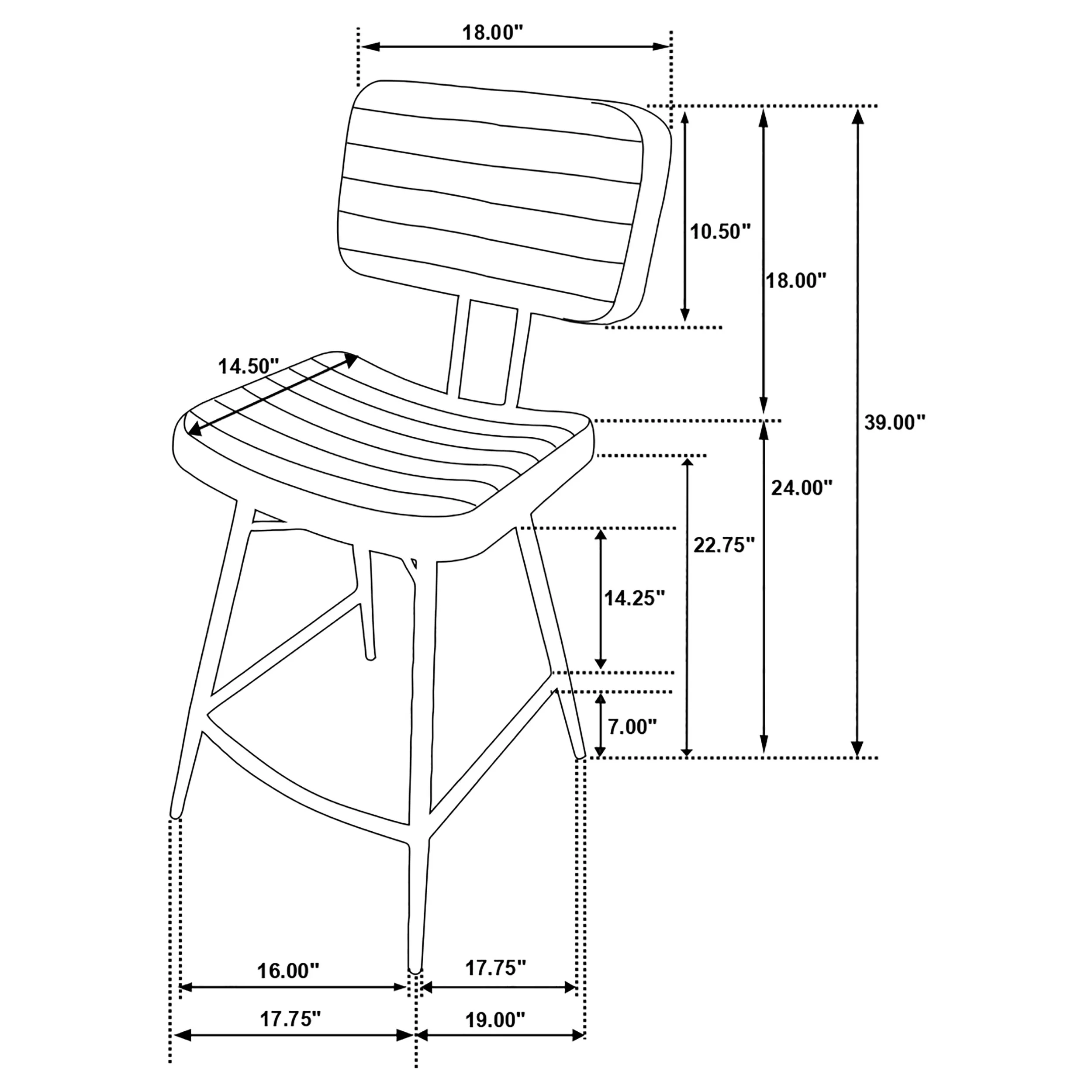 Partridge Counter Chair - Image 23