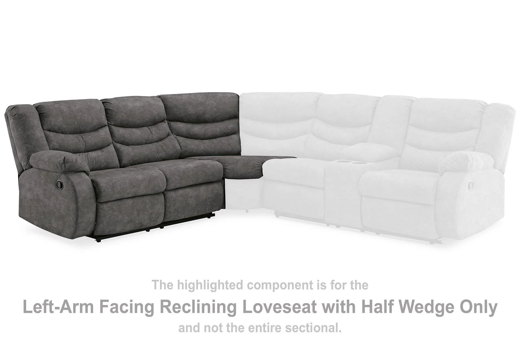 Partymate 2-Piece Reclining Sectional - Image 5