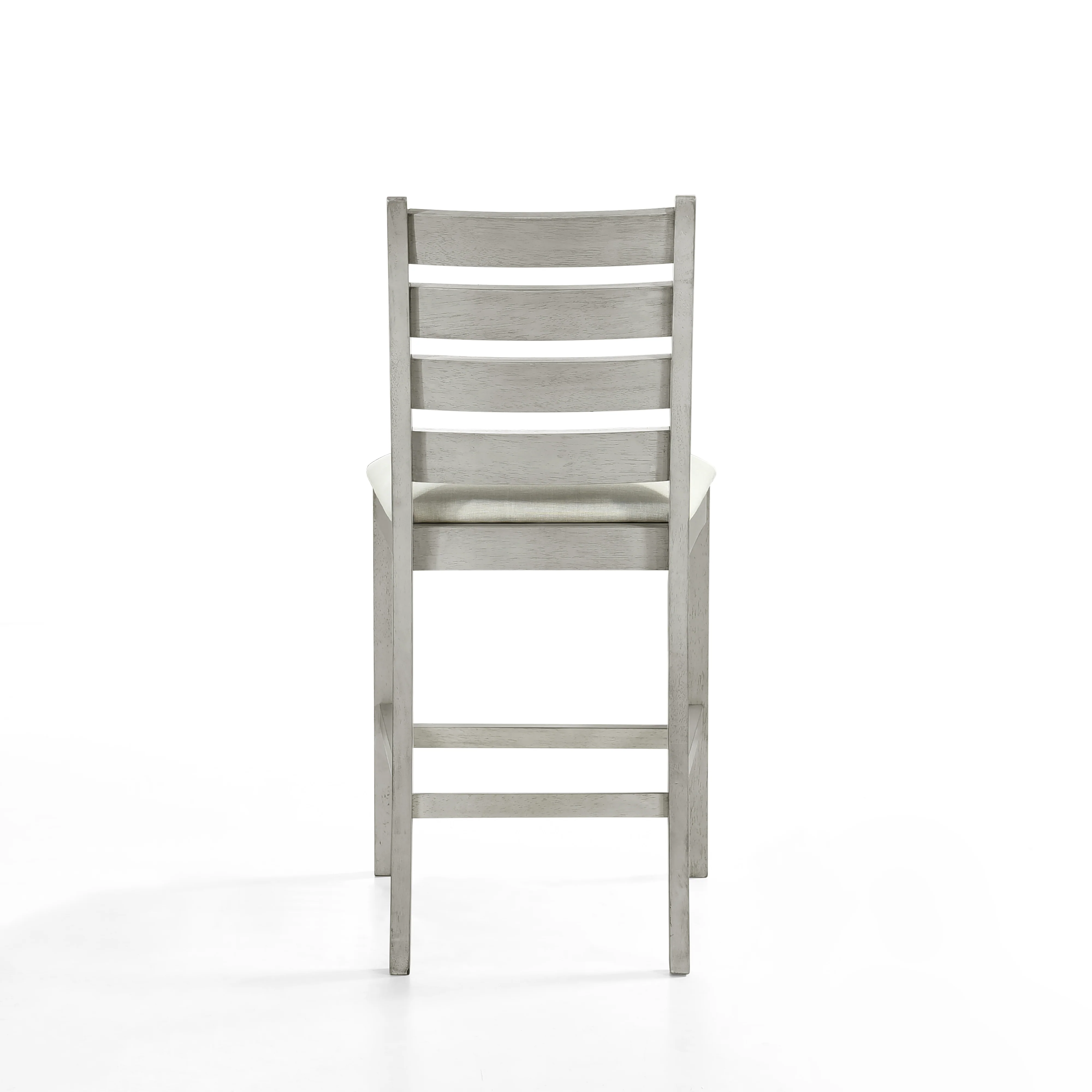 Pascal Ladderback Counter Chair (2 Per Carton)-Driftwood - Image 4