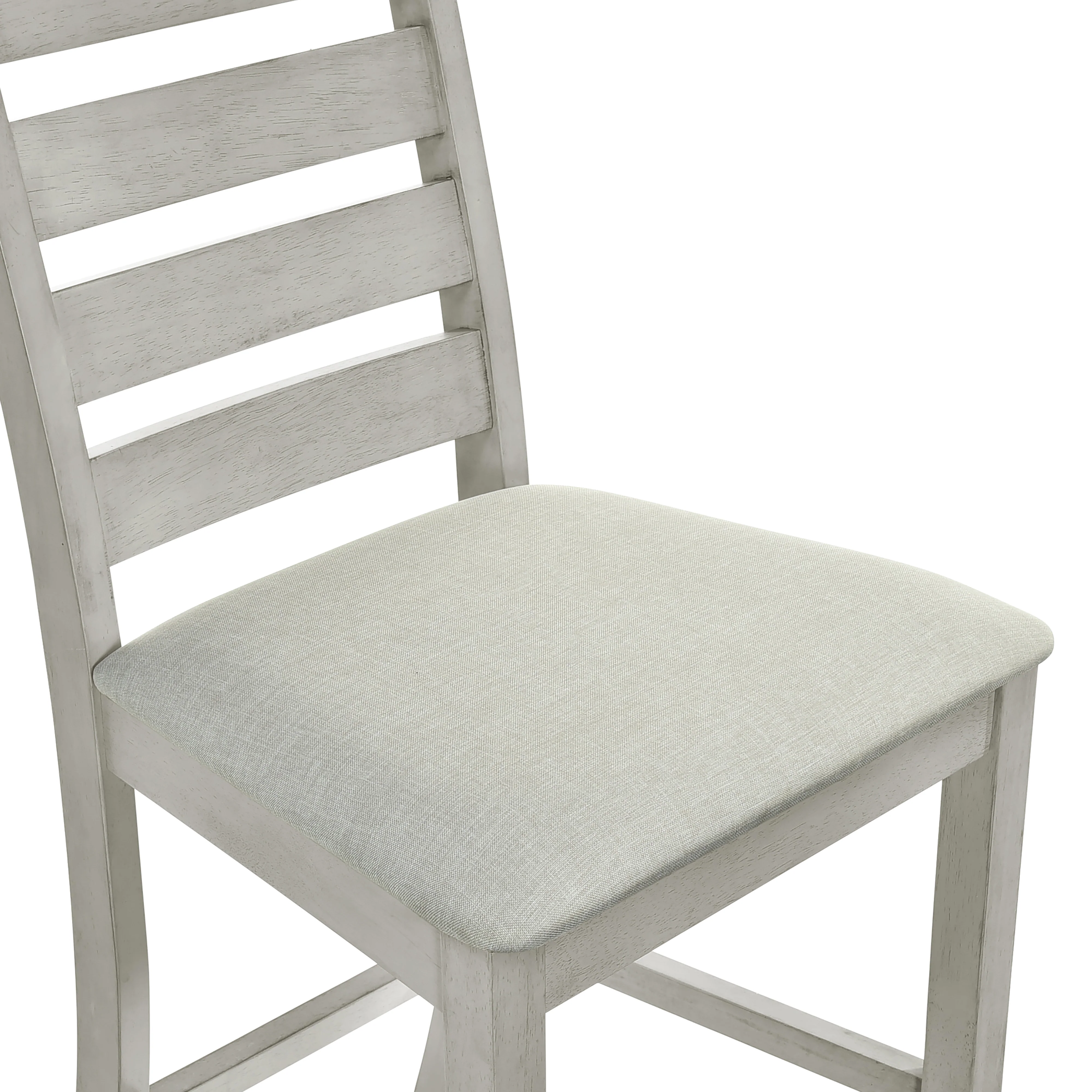 Pascal Ladderback Counter Chair (2 Per Carton)-Driftwood - Image 6