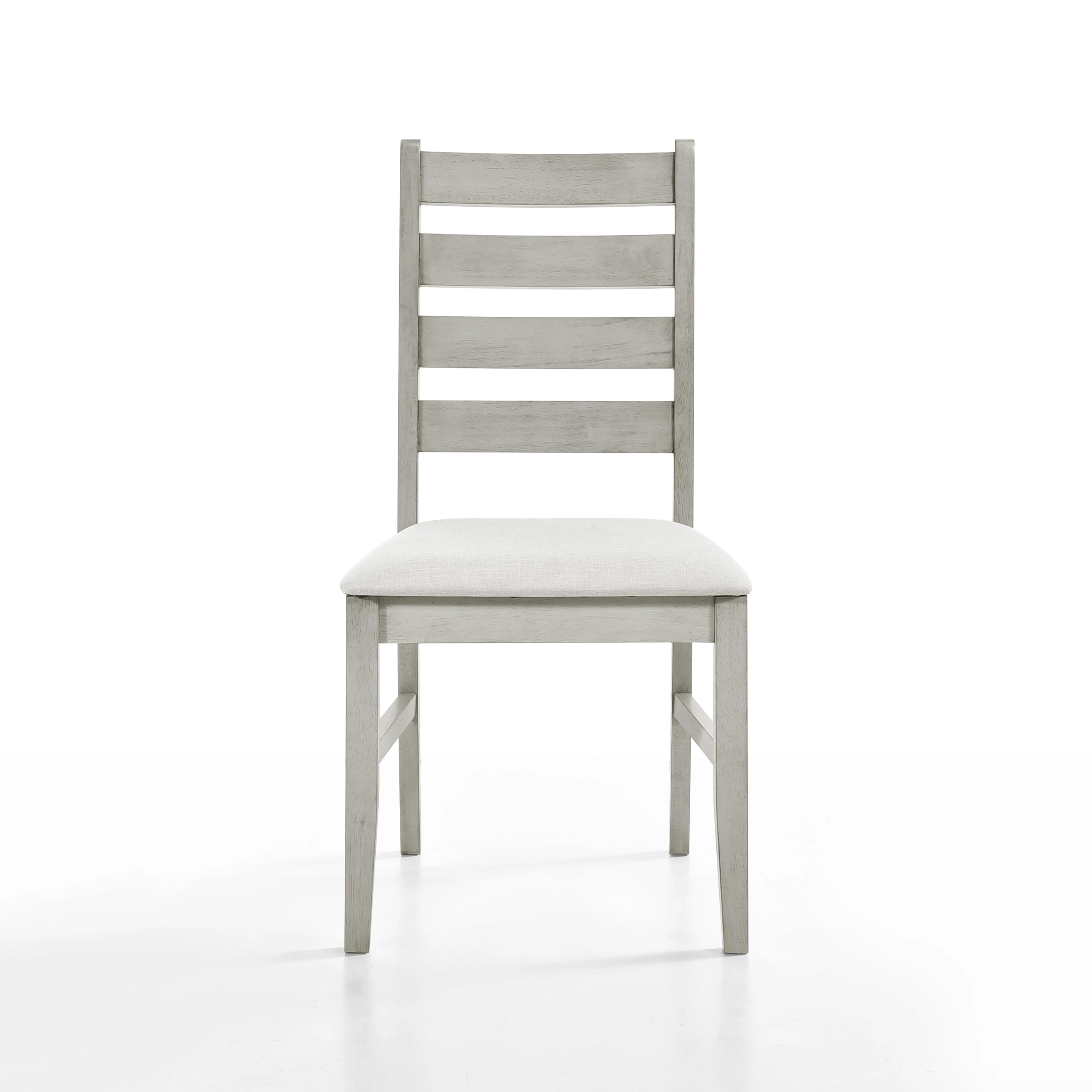 Pascal Ladderback Dining Chair (2 Per Carton)-Driftwood - Image 2