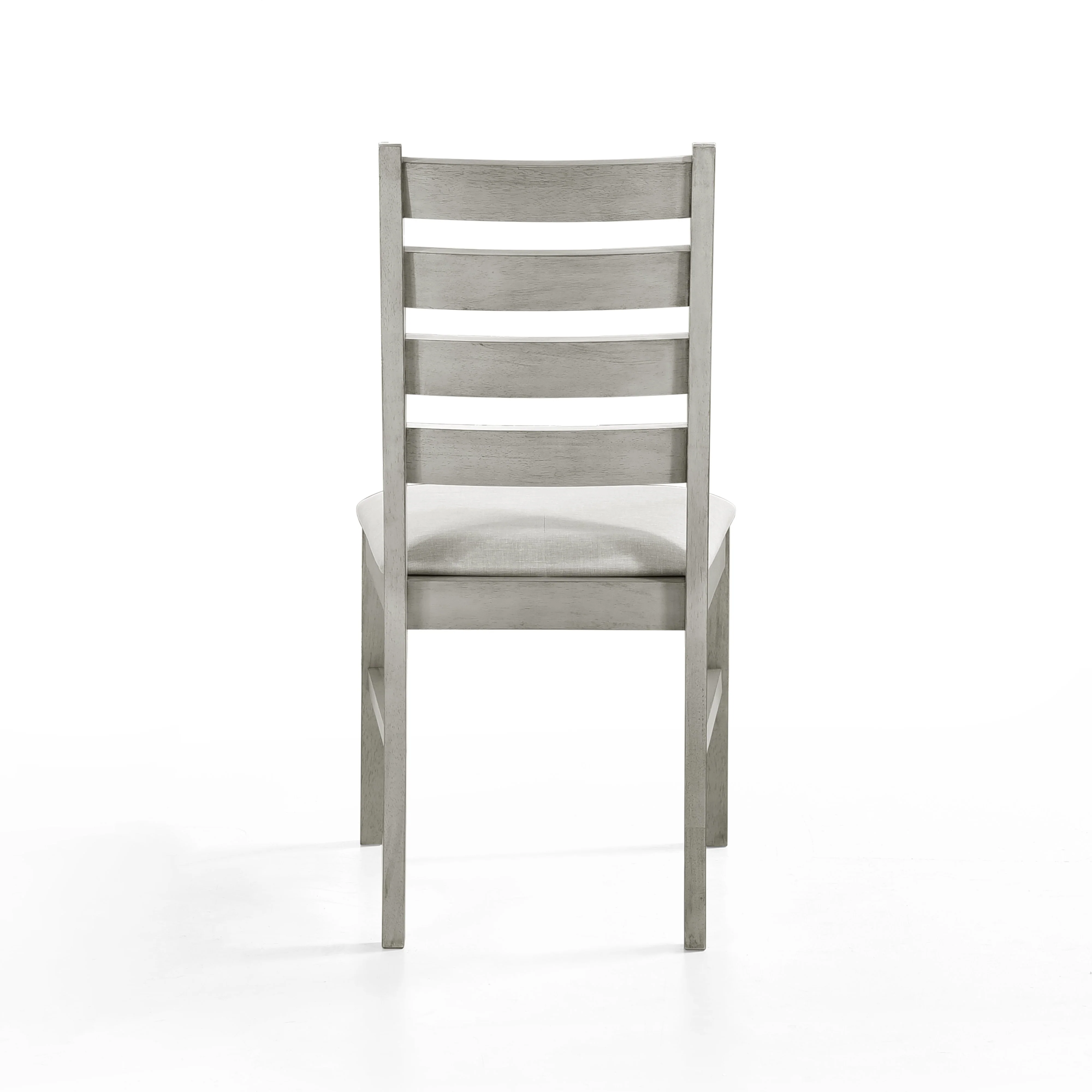 Pascal Ladderback Dining Chair (2 Per Carton)-Driftwood - Image 4