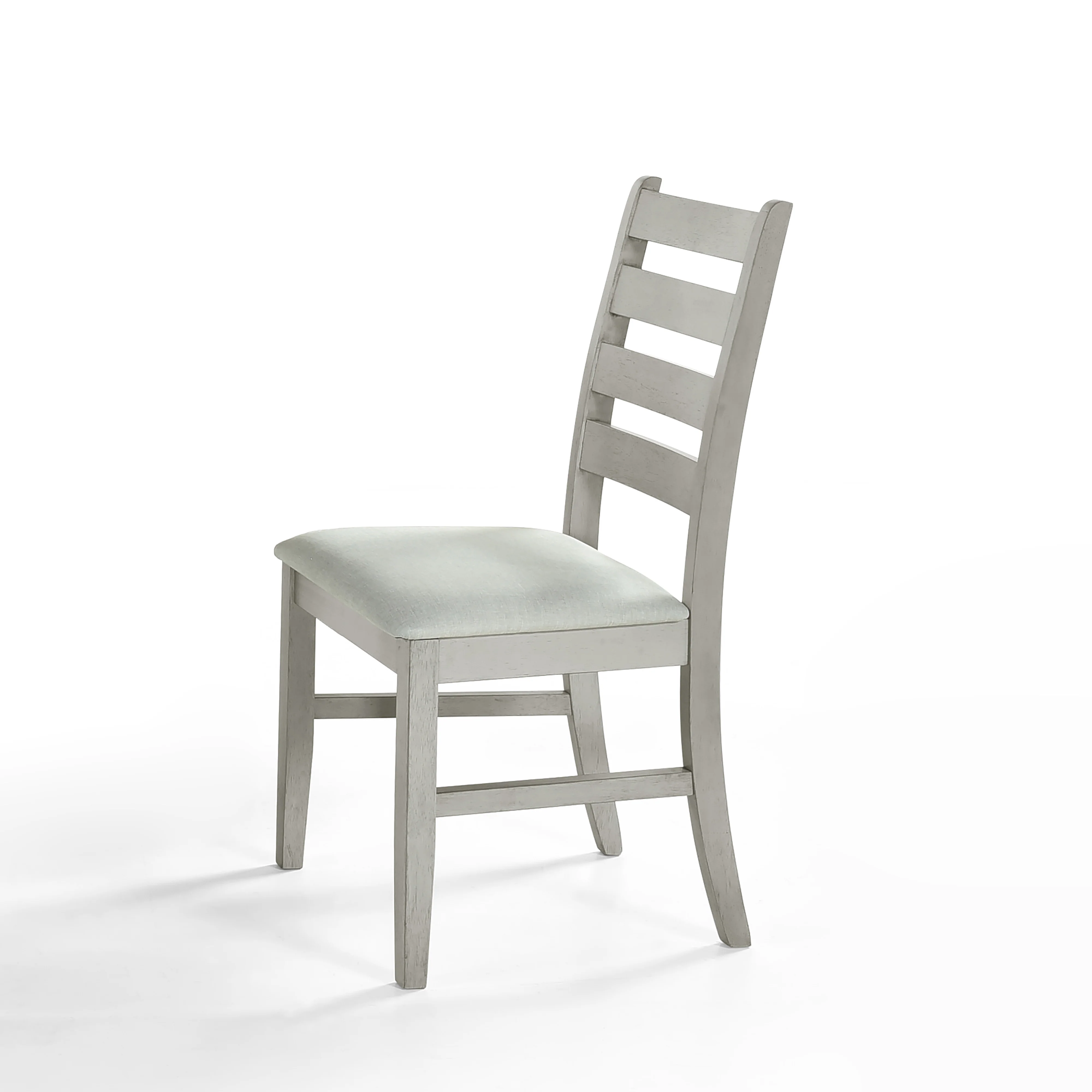 Pascal Ladderback Dining Chair (2 Per Carton)-Driftwood - Image 5