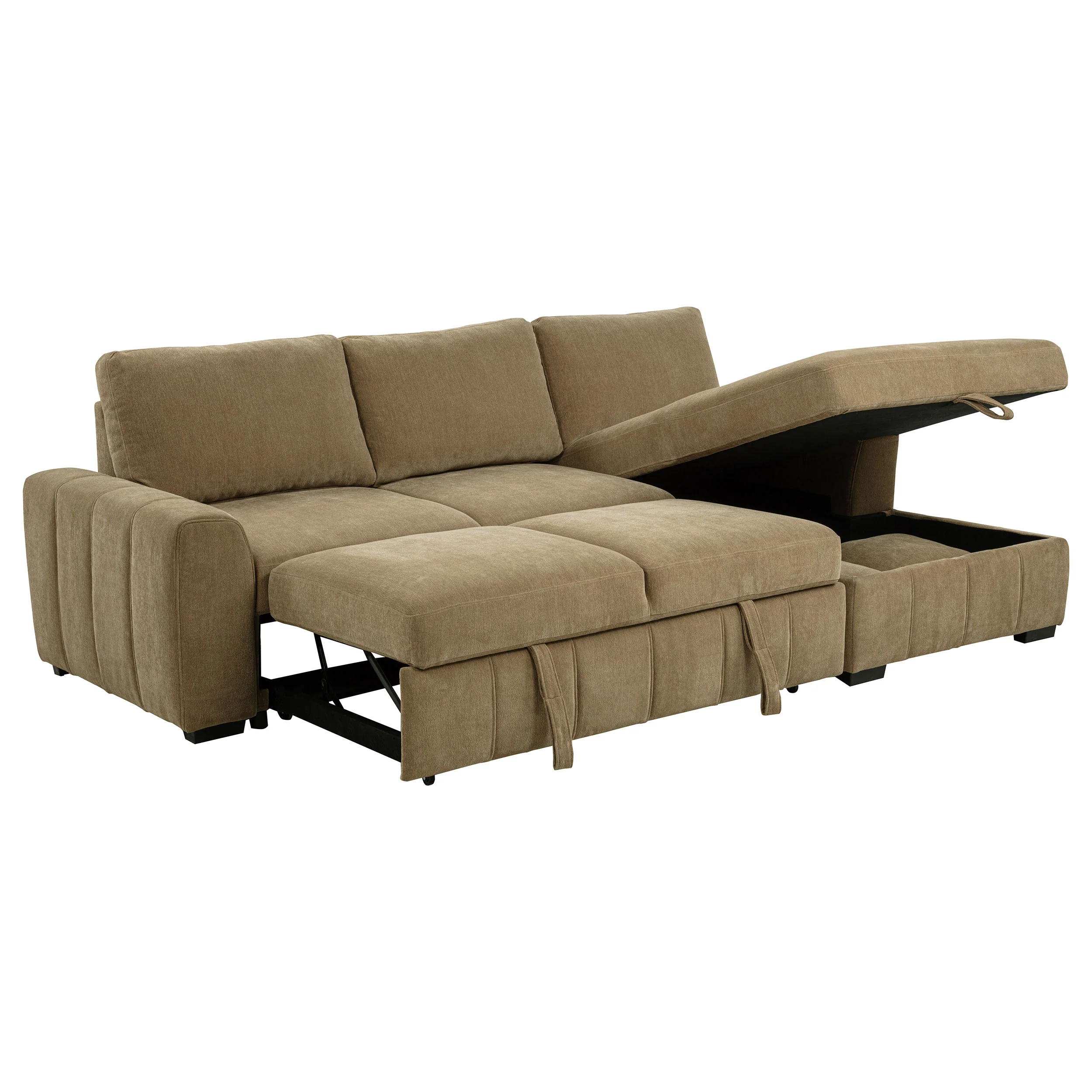 Pastrana Pull-Out Sleeper Sectional Sofa - Image 6