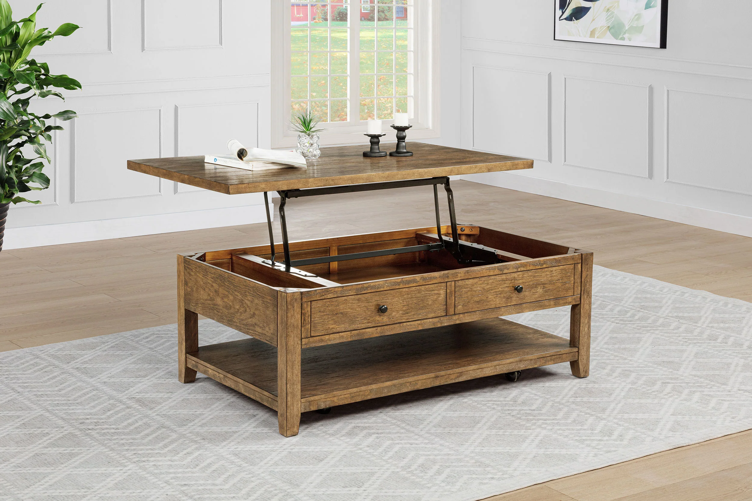 Payne Mobile Lift-Top Coffee Table - Image 3