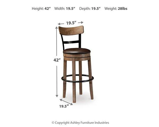Pinnadel Bar Height Bar Stool - Image 6