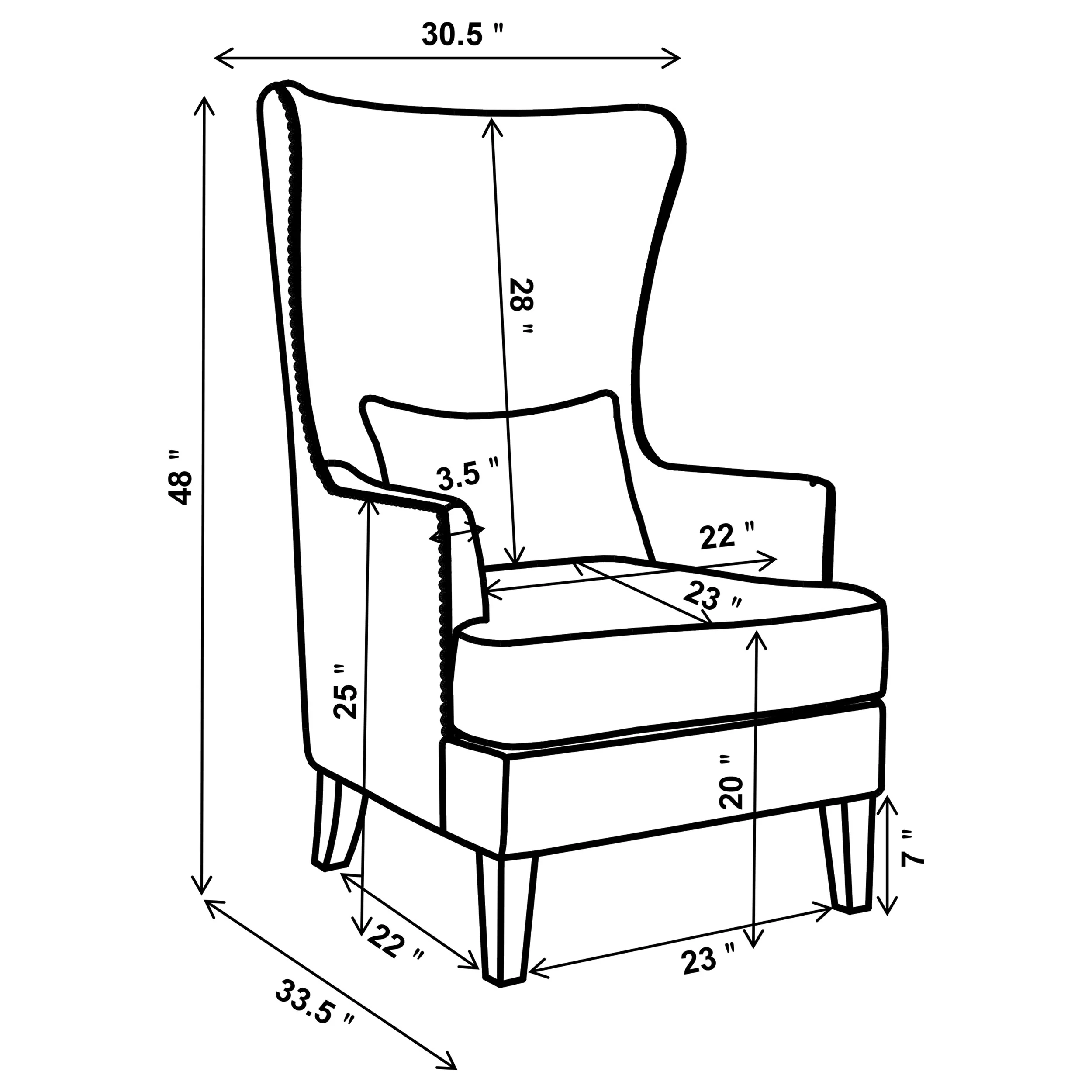 Pippin Accent Chair - Image 12