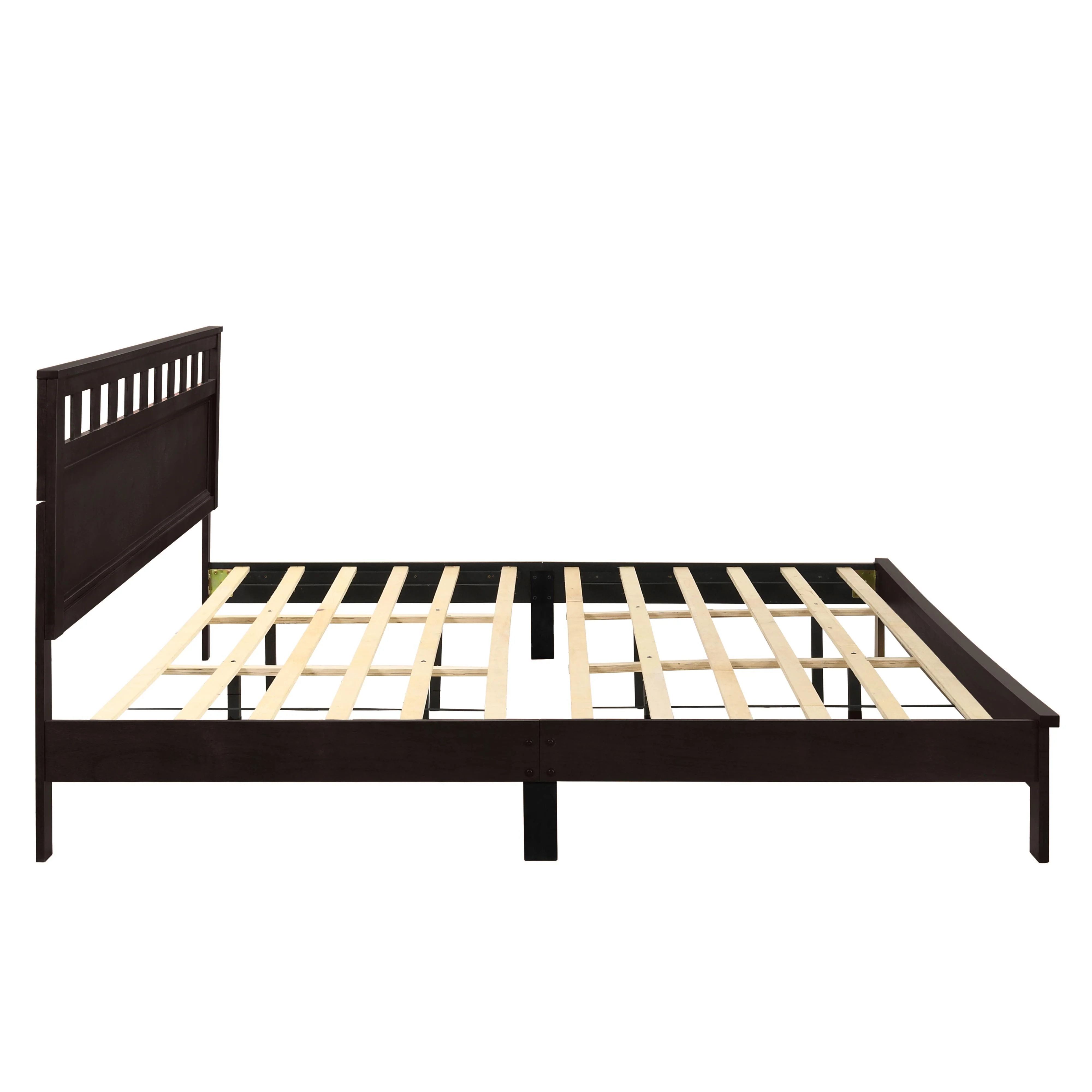 PISCES 6/6 EK PANEL BED-HB/FB/RAILS-MERLOT - Image 3