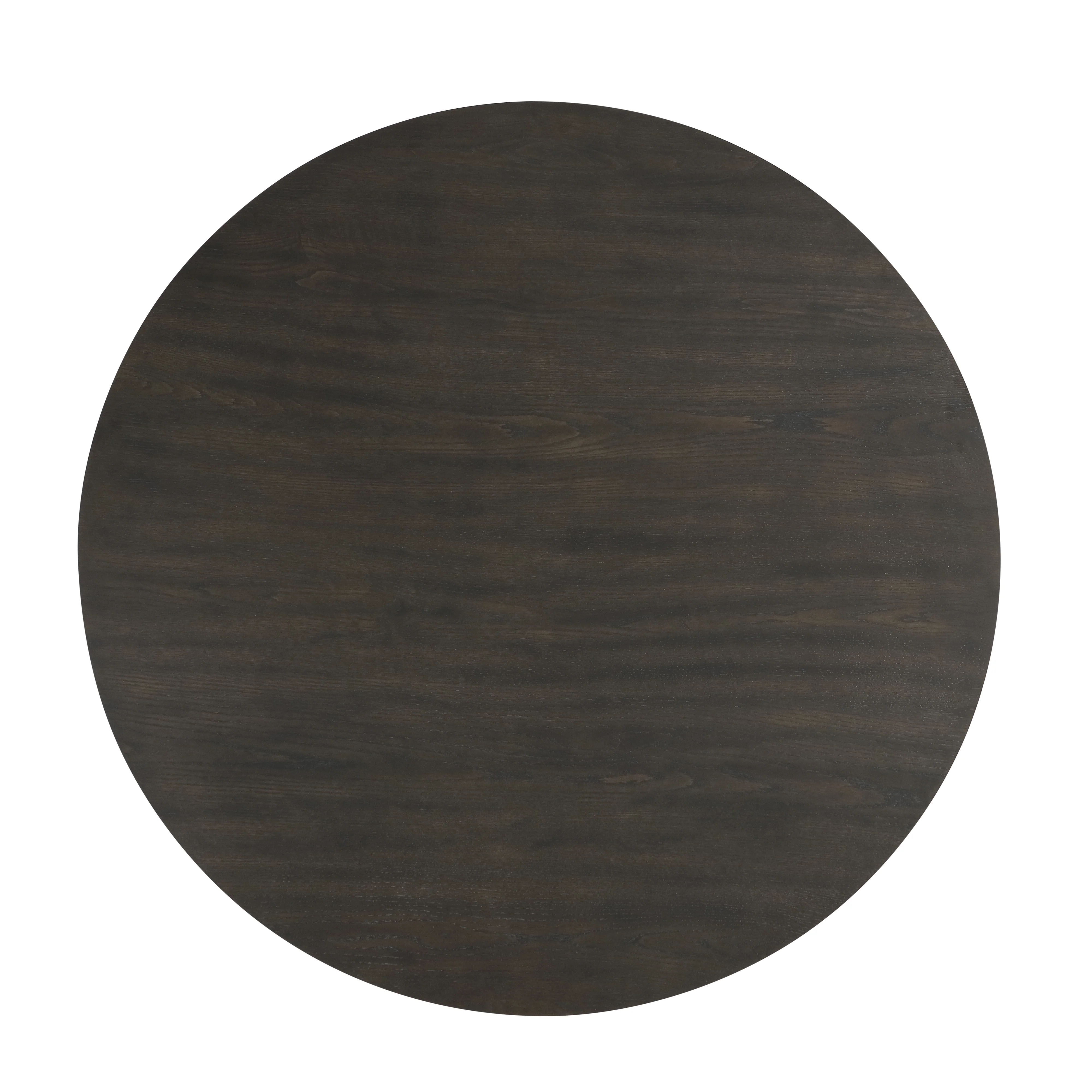 Plateau Round Table Pedestal Base Top-Rustic Espresso - Image 3
