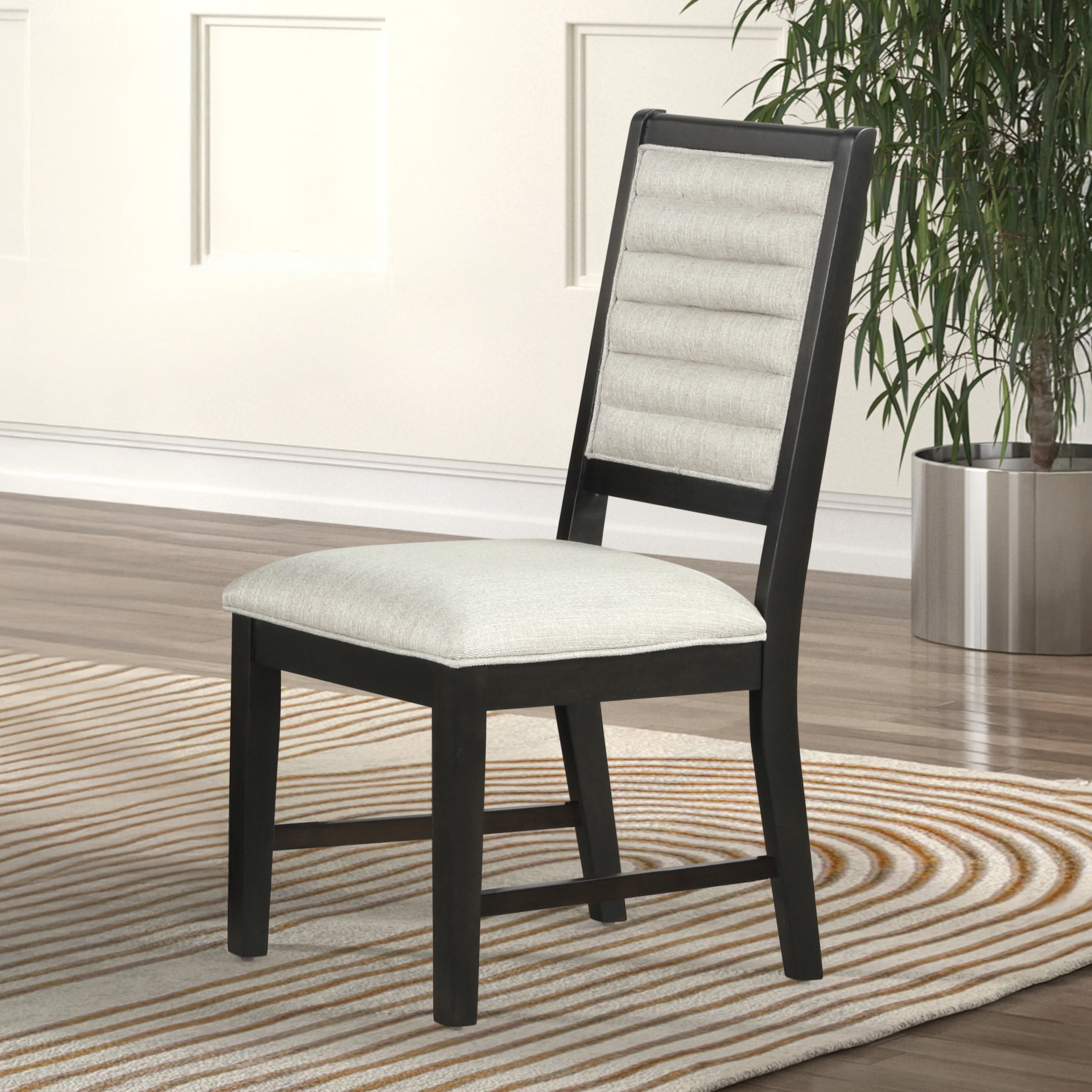 Plateau Side Chair (2 Per Carton)-Rustic Espresso - Image 7