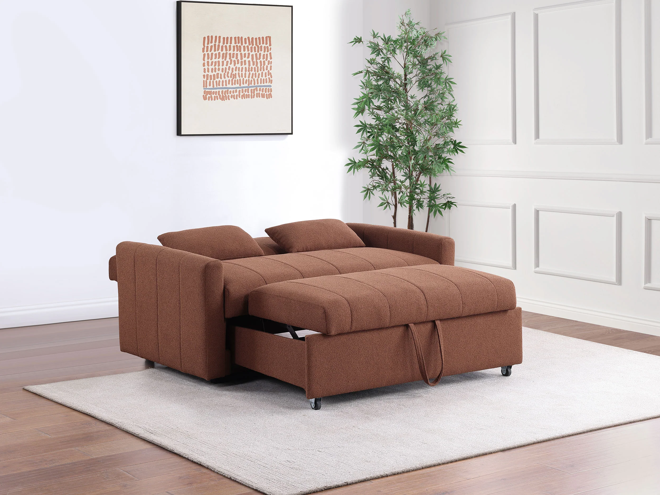 Portland Convertible Sleeper Sofa Bed - Image 19