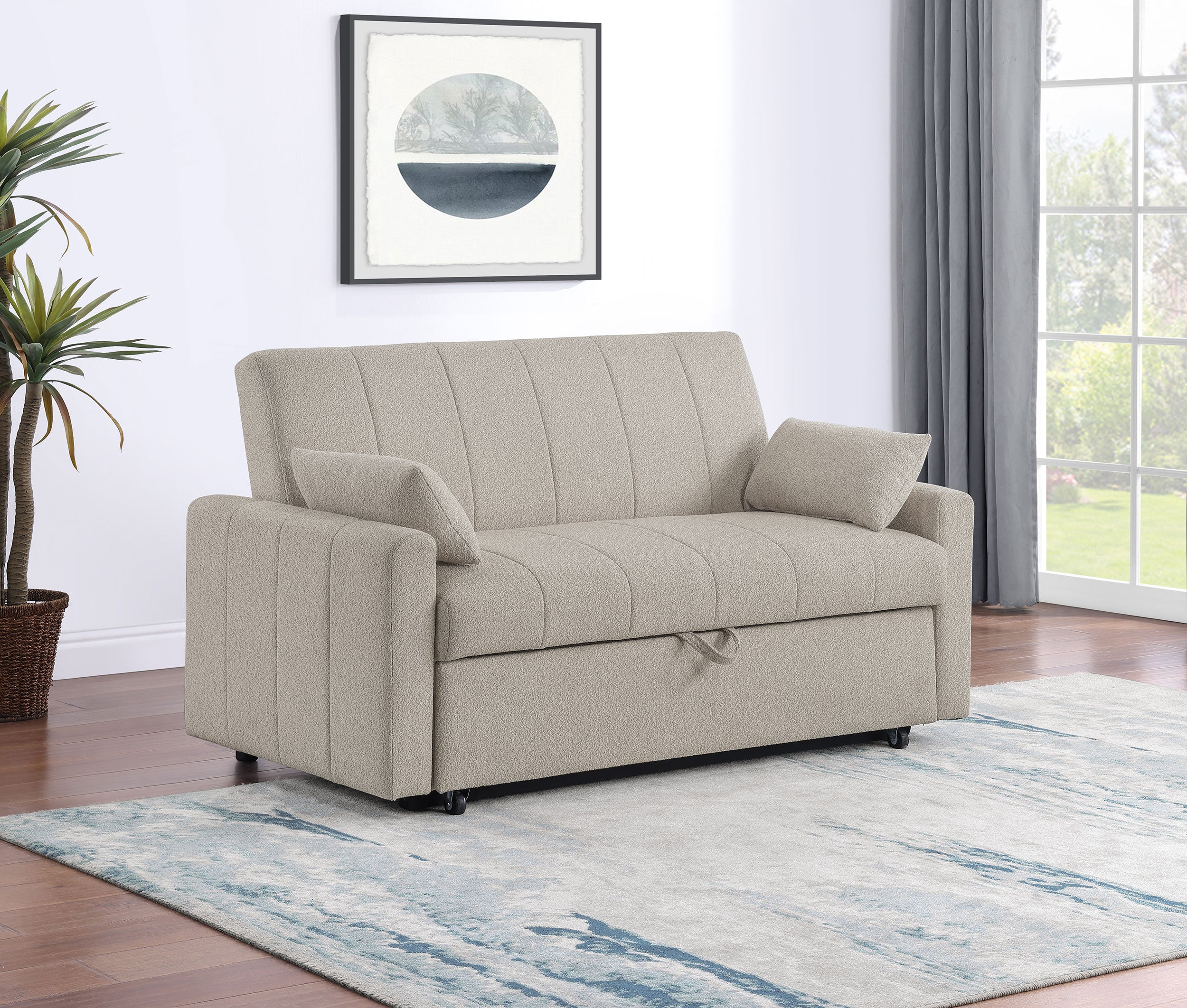 Portland Convertible Sleeper Sofa Bed - Image 2