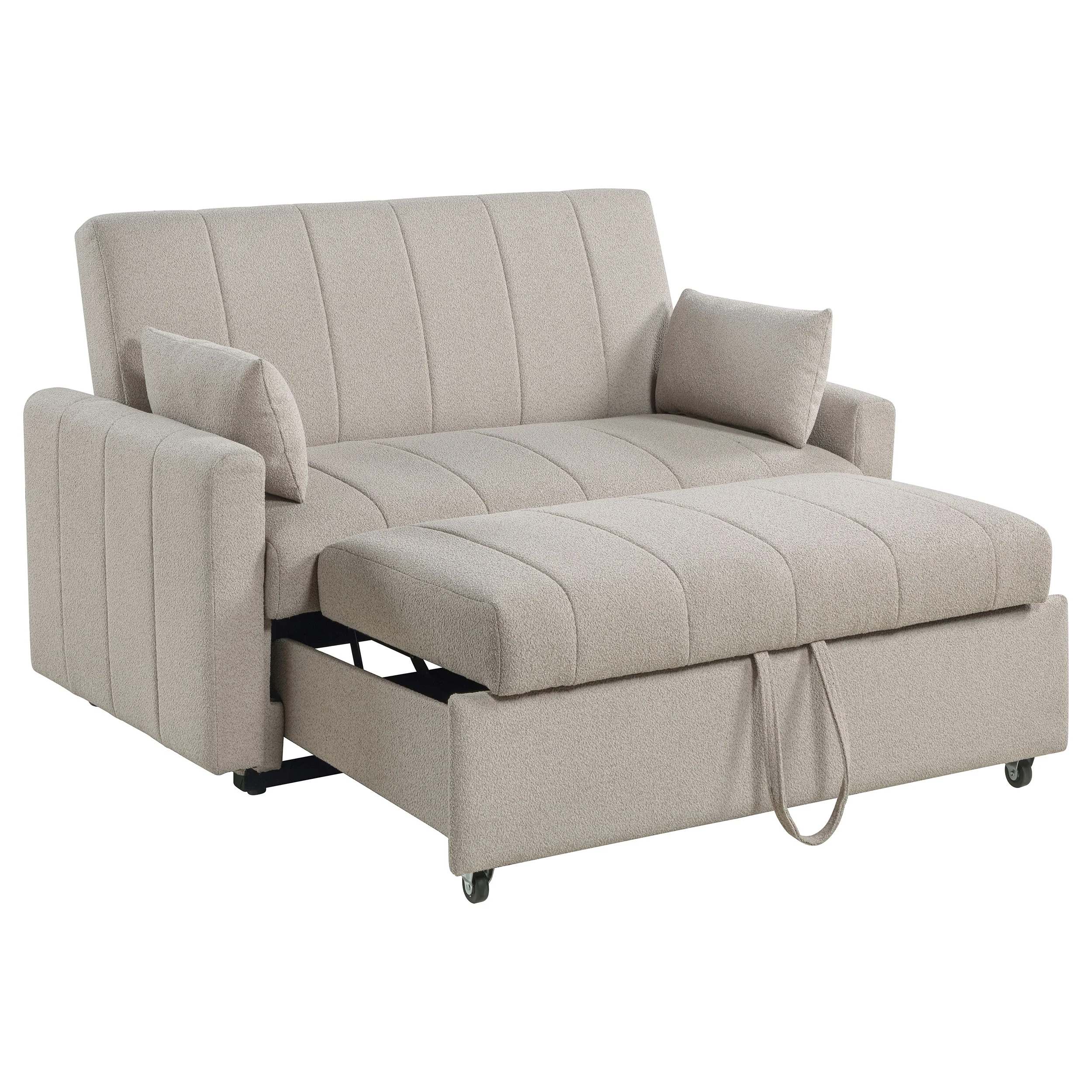 Portland Convertible Sleeper Sofa Bed - Image 5