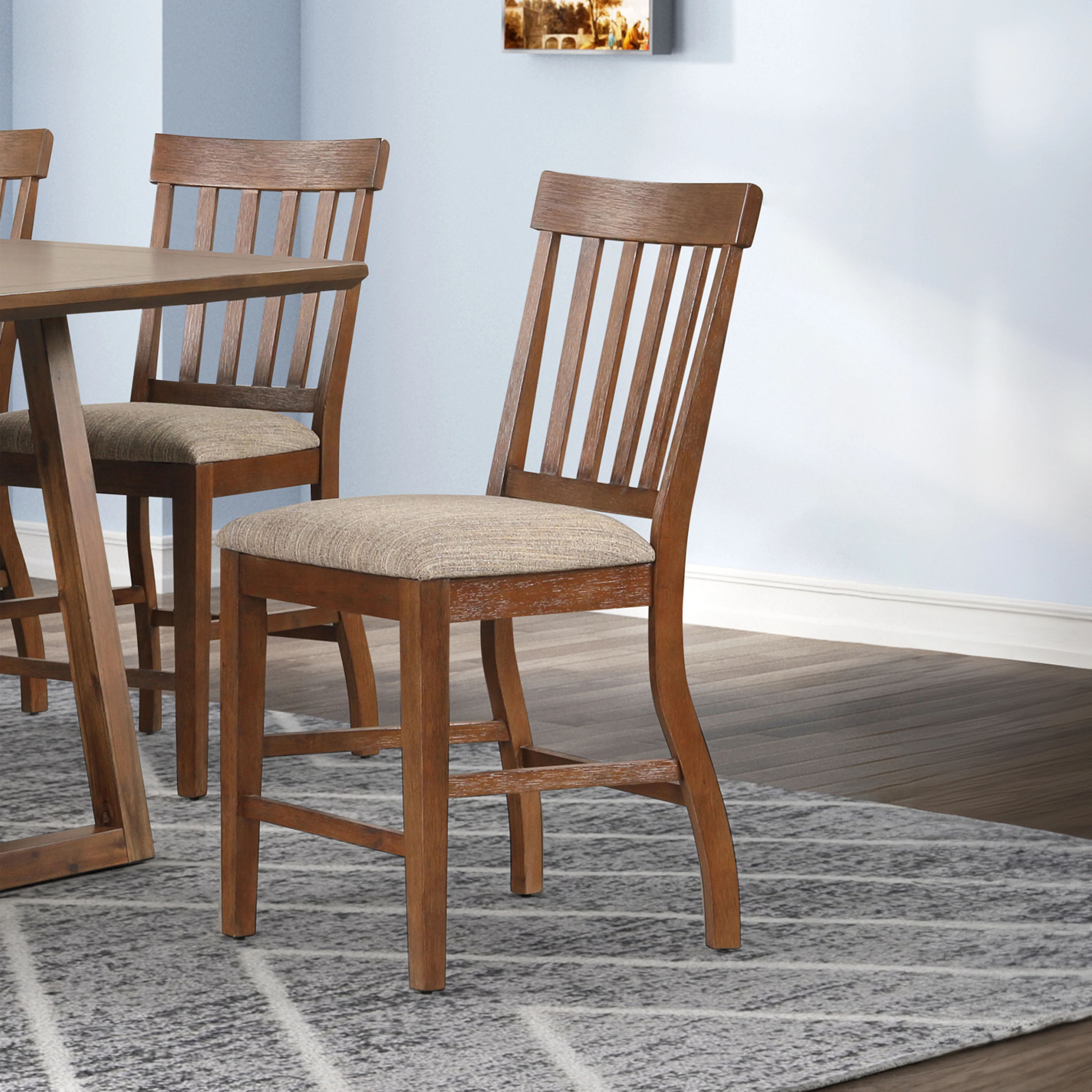 Putnam Counter Chair (2 Per Carton)-Walnut - Image 7