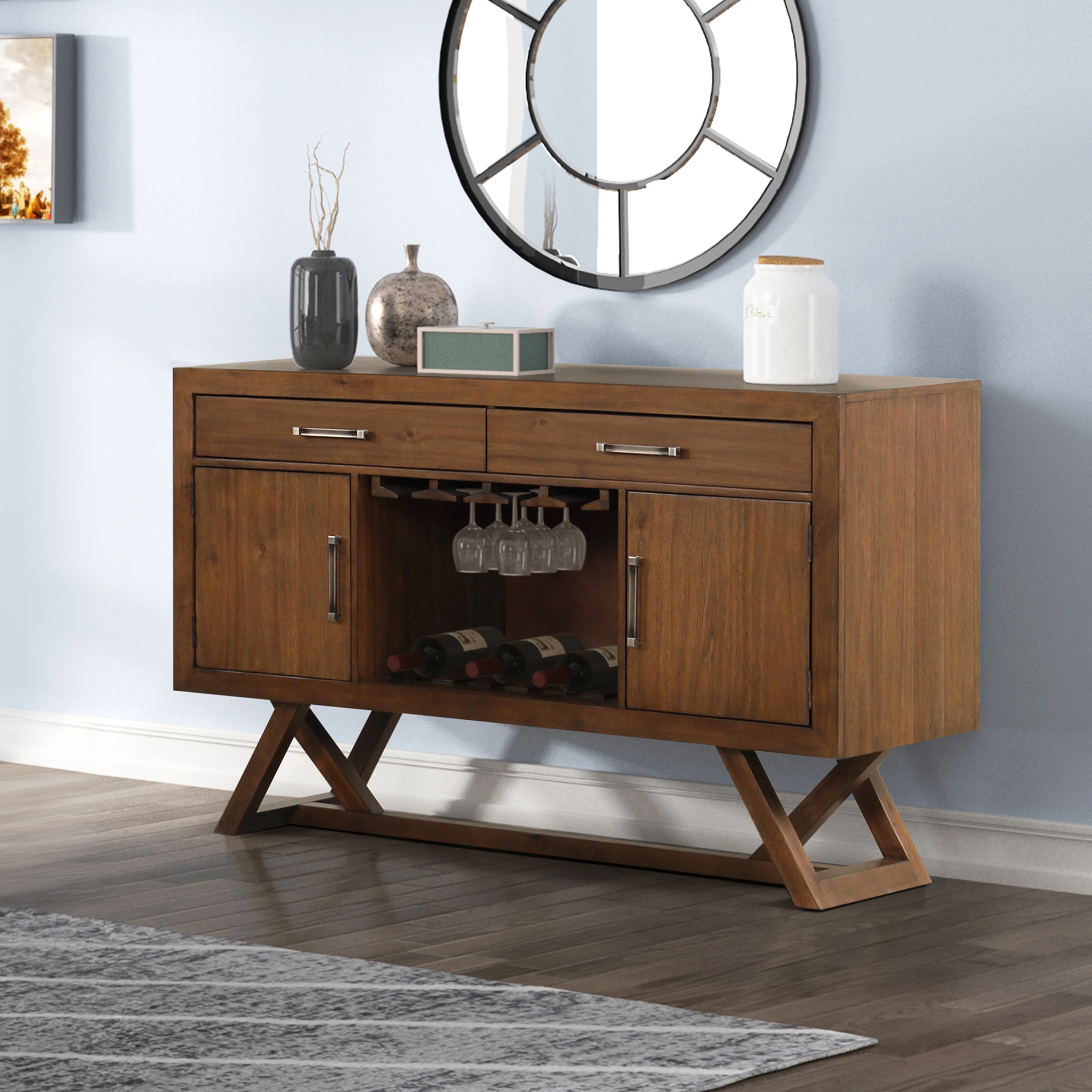 Putnam Server-Walnut - Image 7