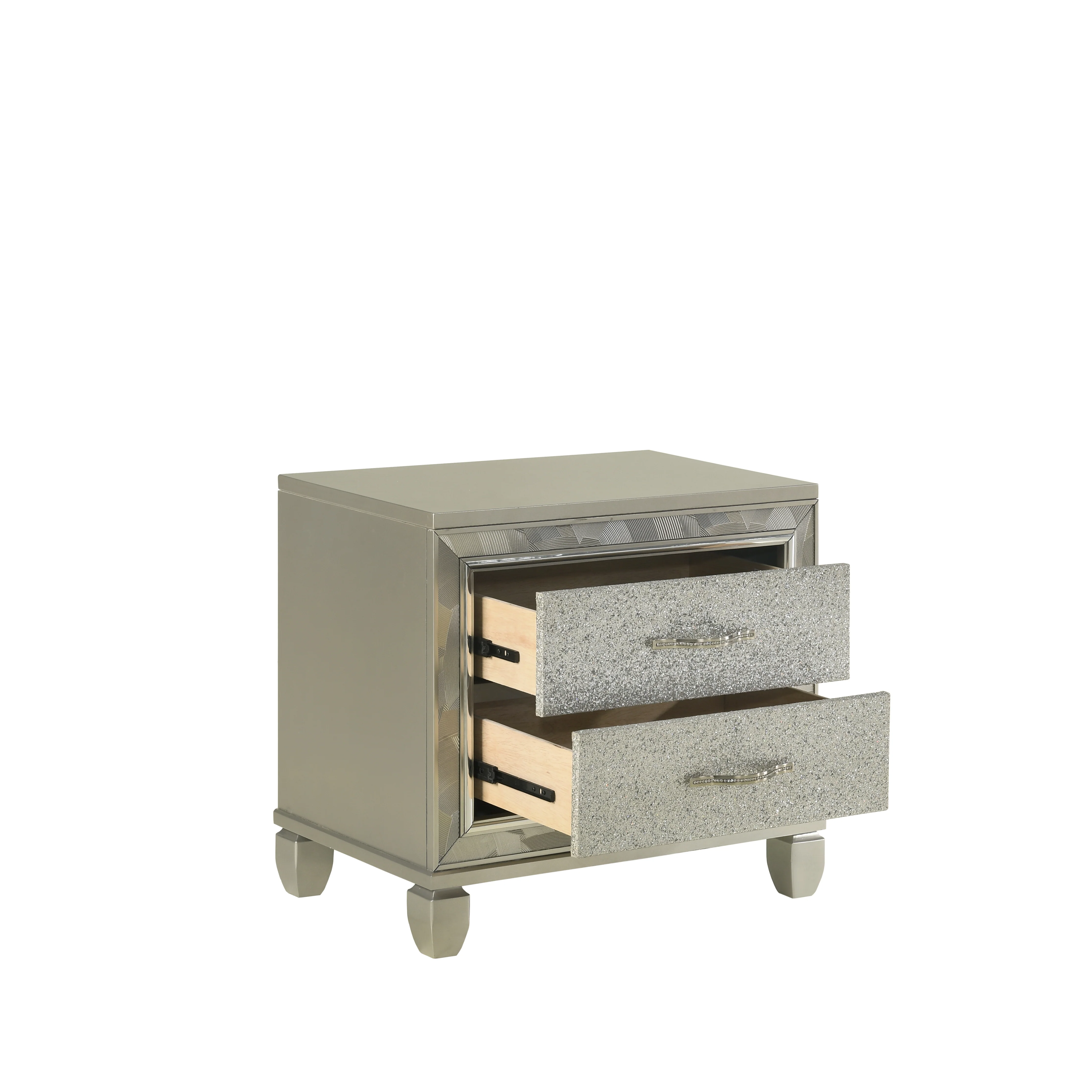 Radiance Nightstand-Silver - Image 4