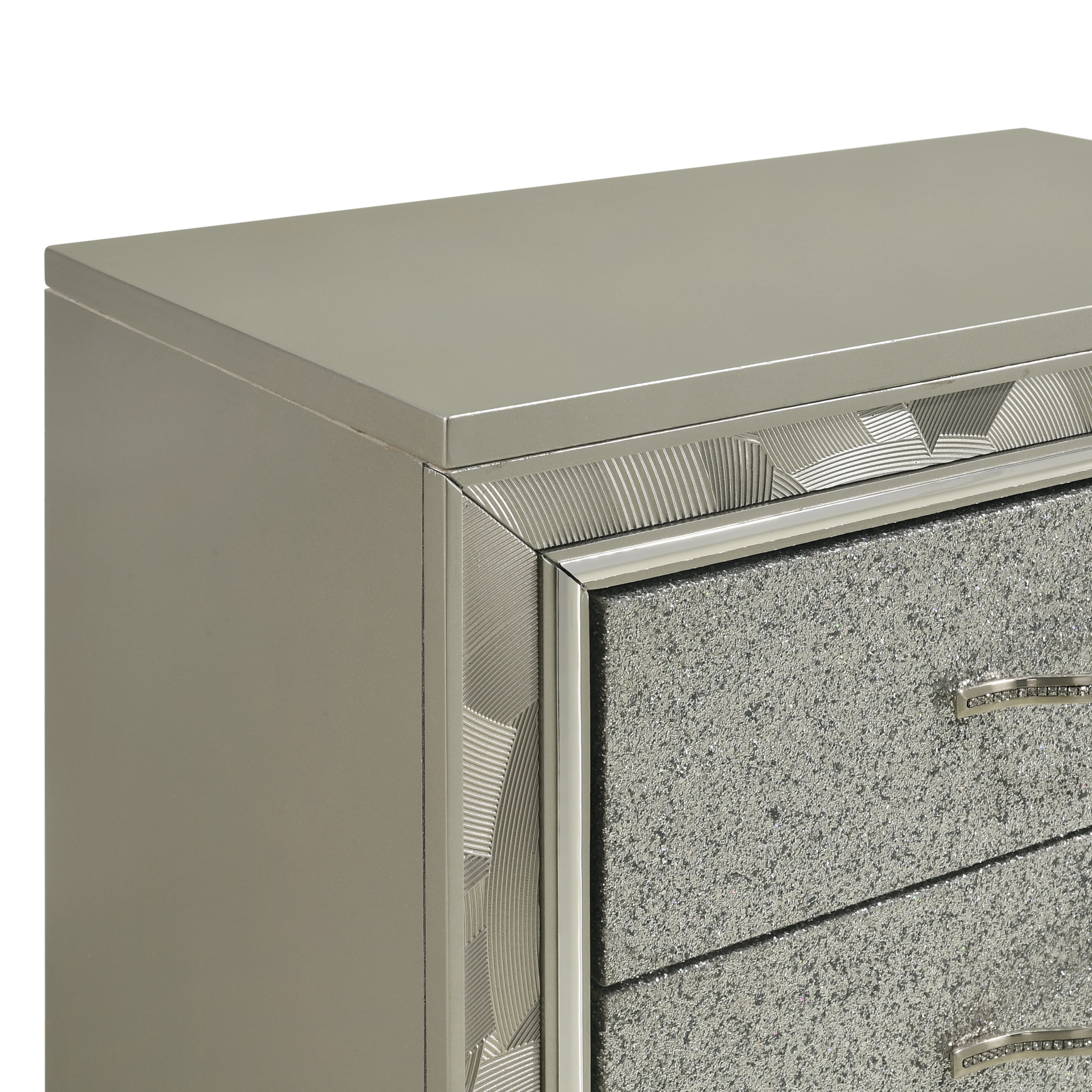 Radiance Nightstand-Silver - Image 5