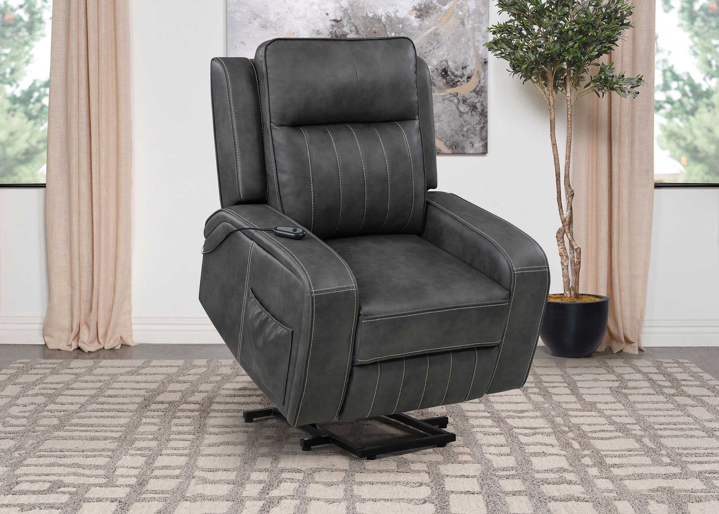 Raelynn Power Lift Recliner - Image 4