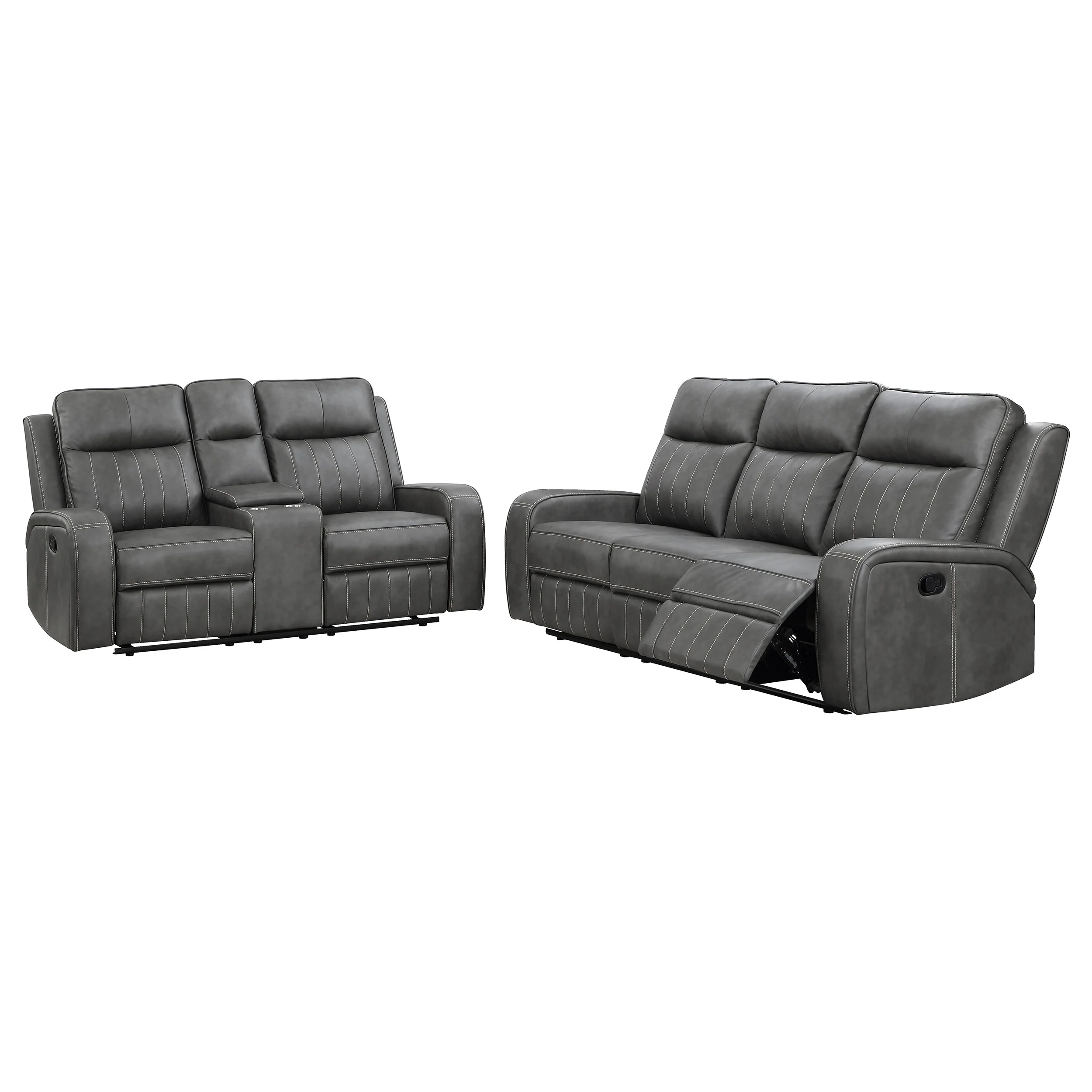 Raelynn Reclining Sofa Set - Image 3