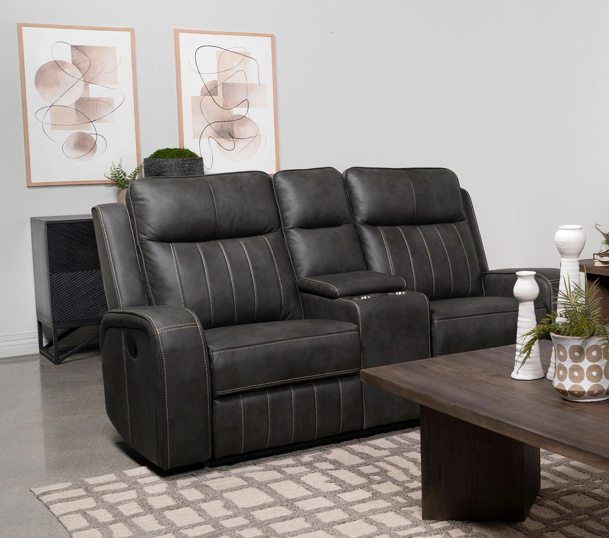 Raelynn Reclining Loveseat - Image 2