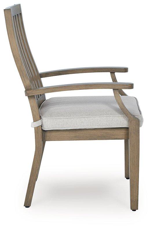 Rainier Ranch Outdoor Arm Chair with Cushion (Set of 2) - Image 5